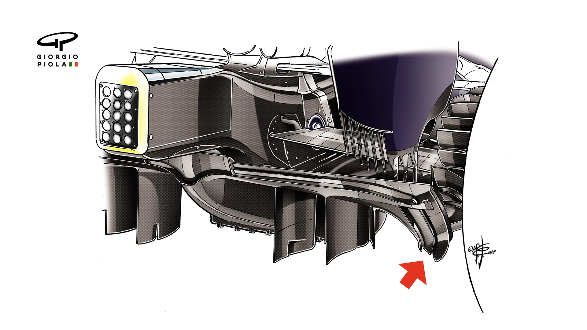 Red Bull RB13 - rear