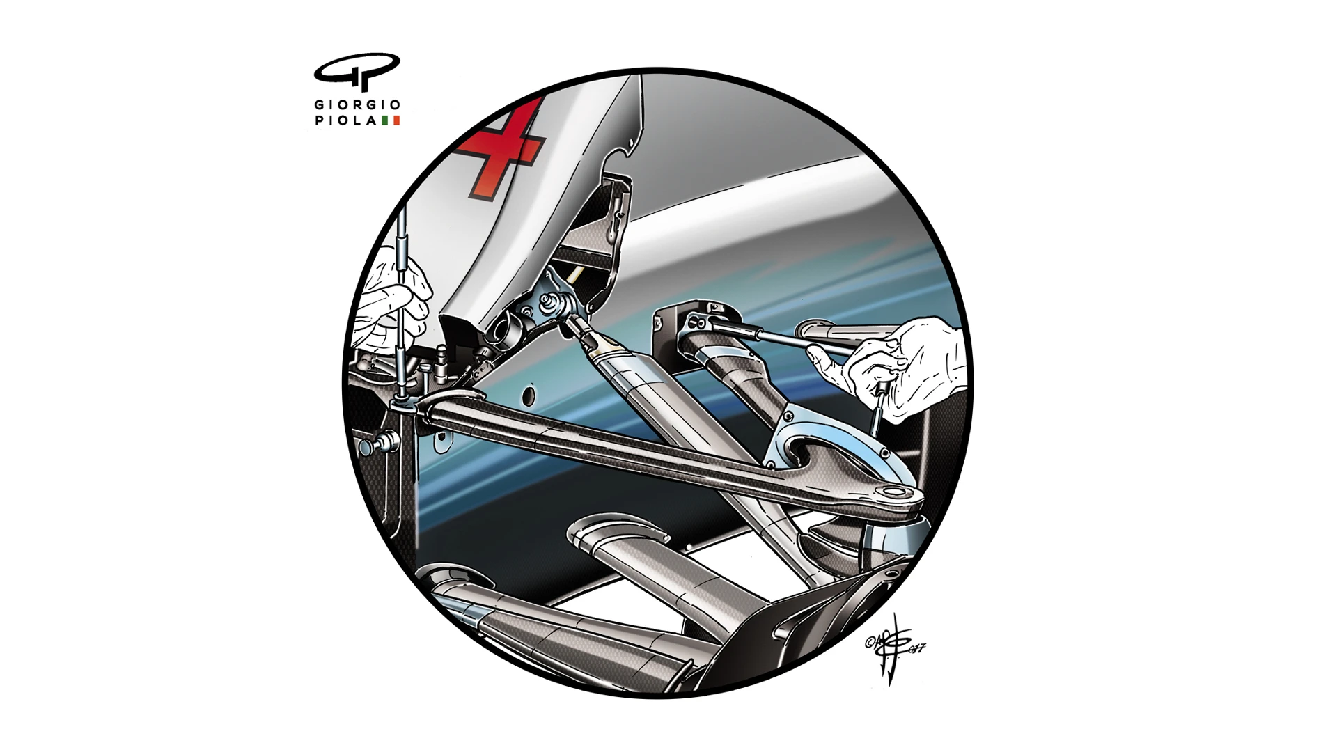 Mercedes F1 W08 - Brazil front