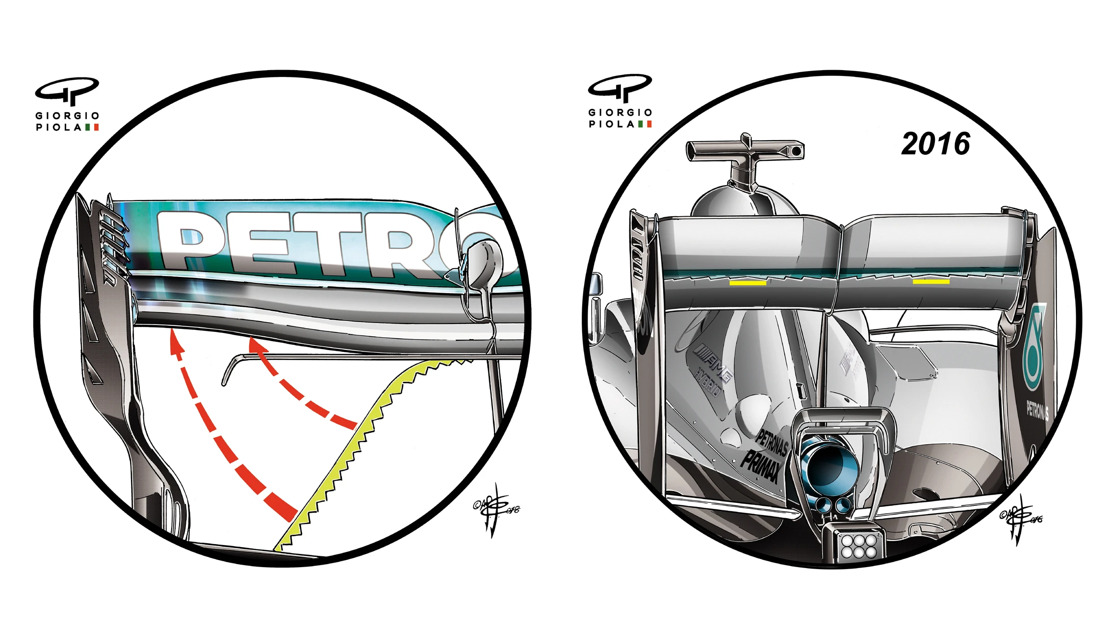 041-018 MERCEDES SERRATED 