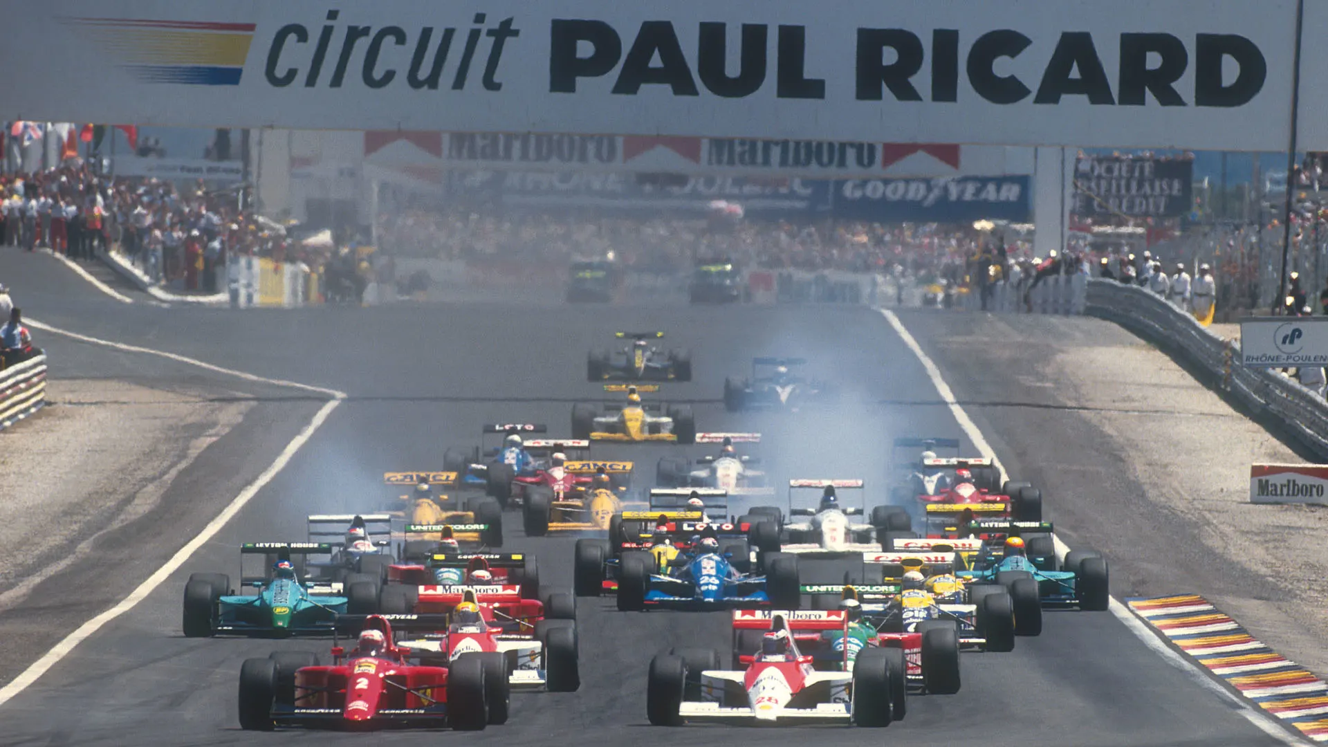1990 French Grand Prix.
Paul Ricard, Le Castellet, France.
6-8 July 1990.
Nigel Mansell (Ferrari