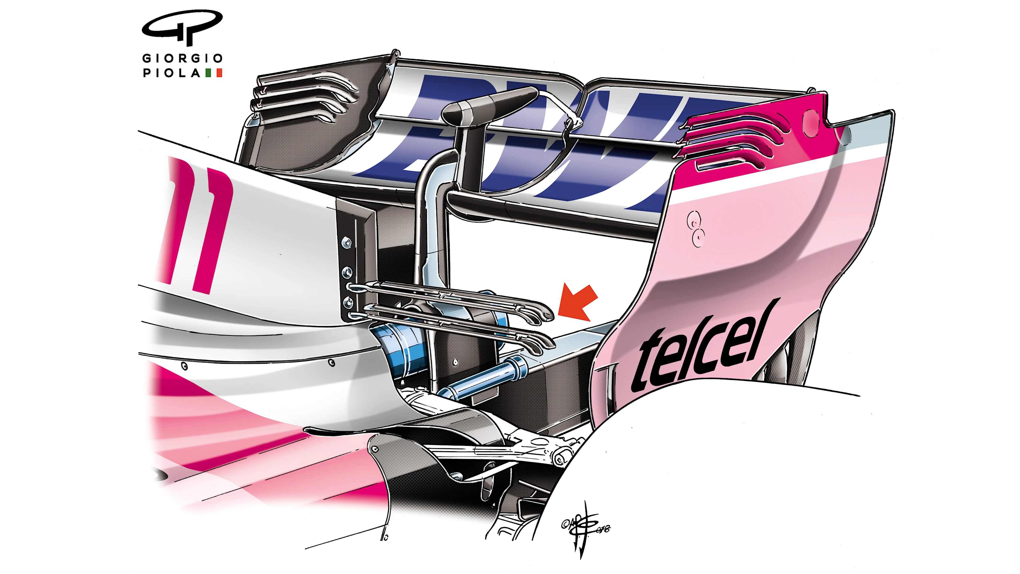 065-018 F INDIA  DOUBLE  T WING