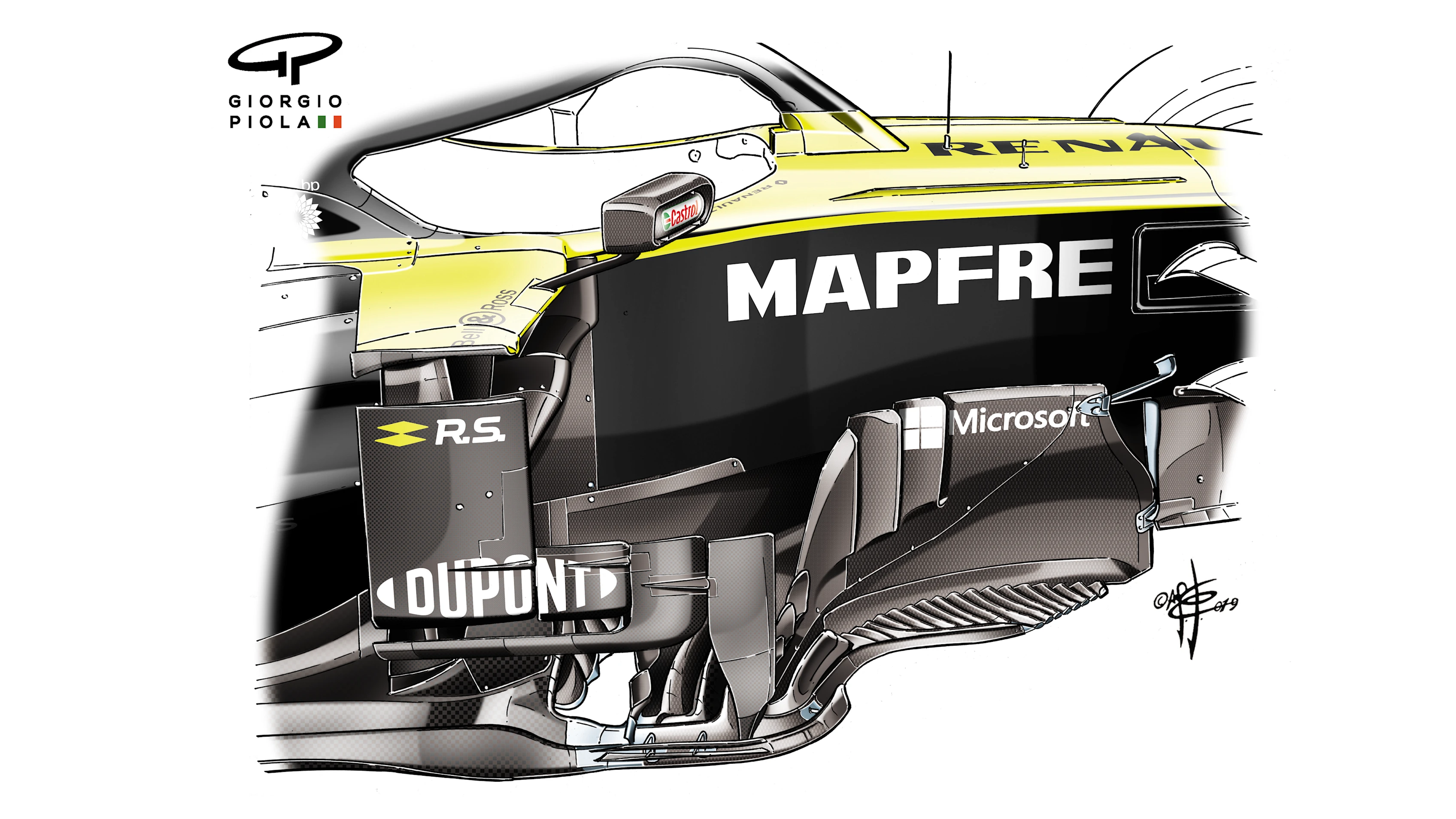 061-19 RENAULT  BARGE 