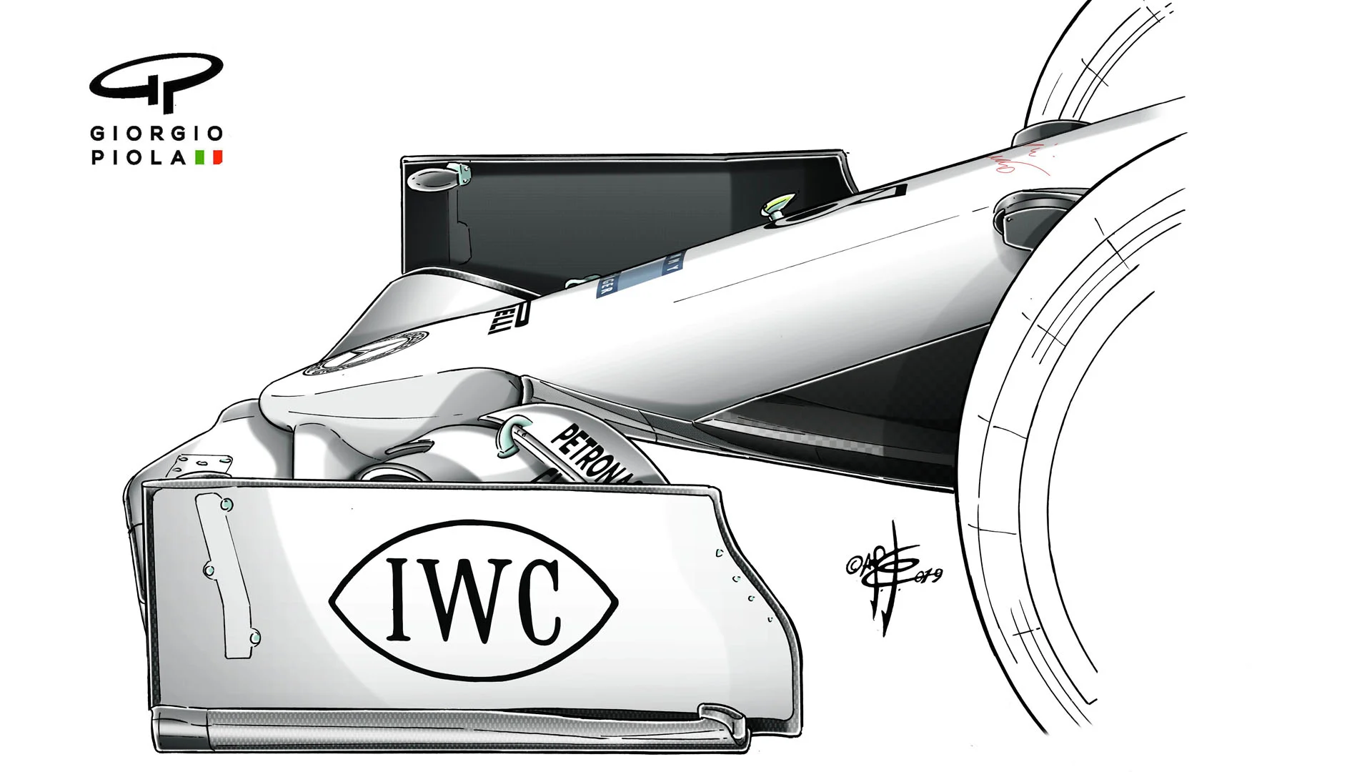 Mercedes Hockenheim front