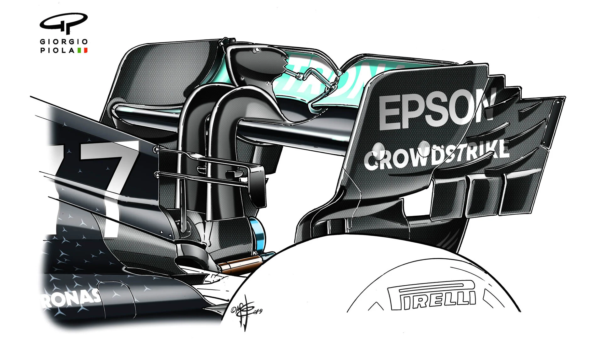 Mercedes Hockenheim rear