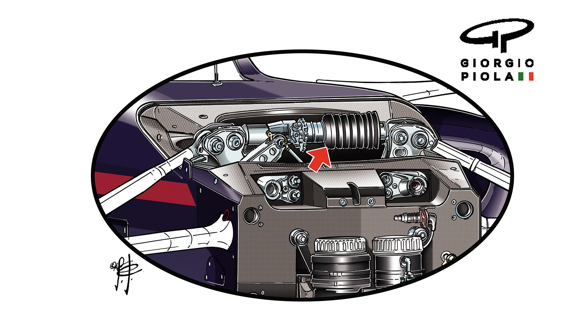 Conical Belleville washers, currently used by Red Bull, are easier to package