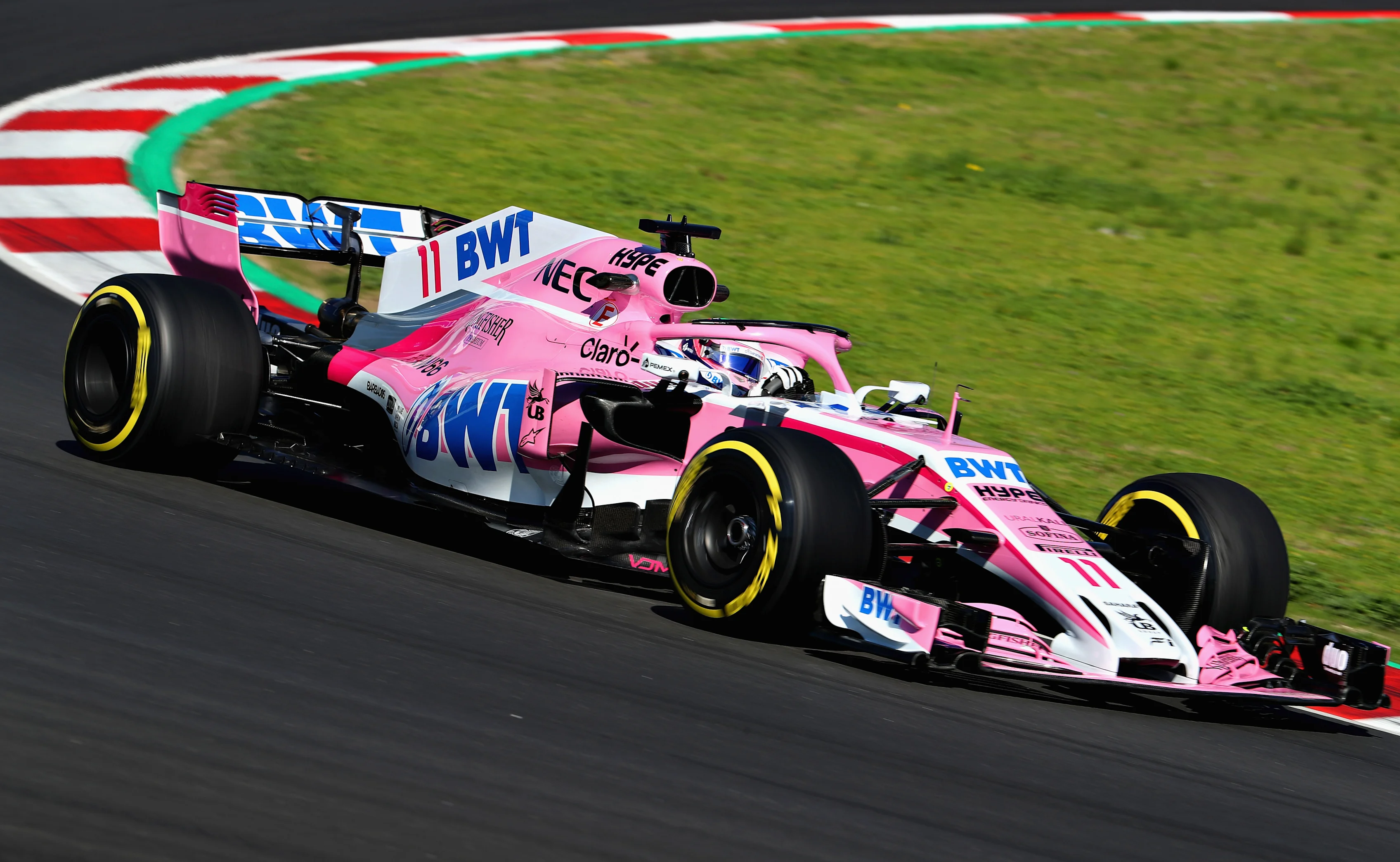 MONTMELO, SPAIN - MARCH 06: Sergio Perez of Mexico driving the (11) Sahara Force India F1 Team