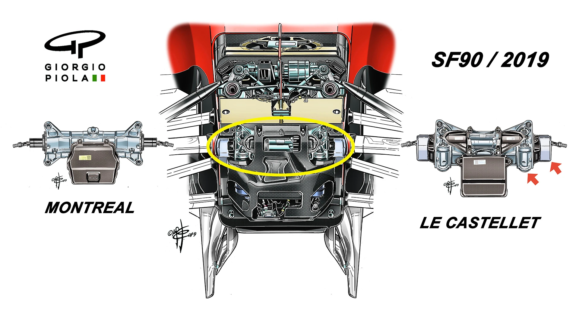 150-151-19 FERRARI F  SUSP ACKERMAN