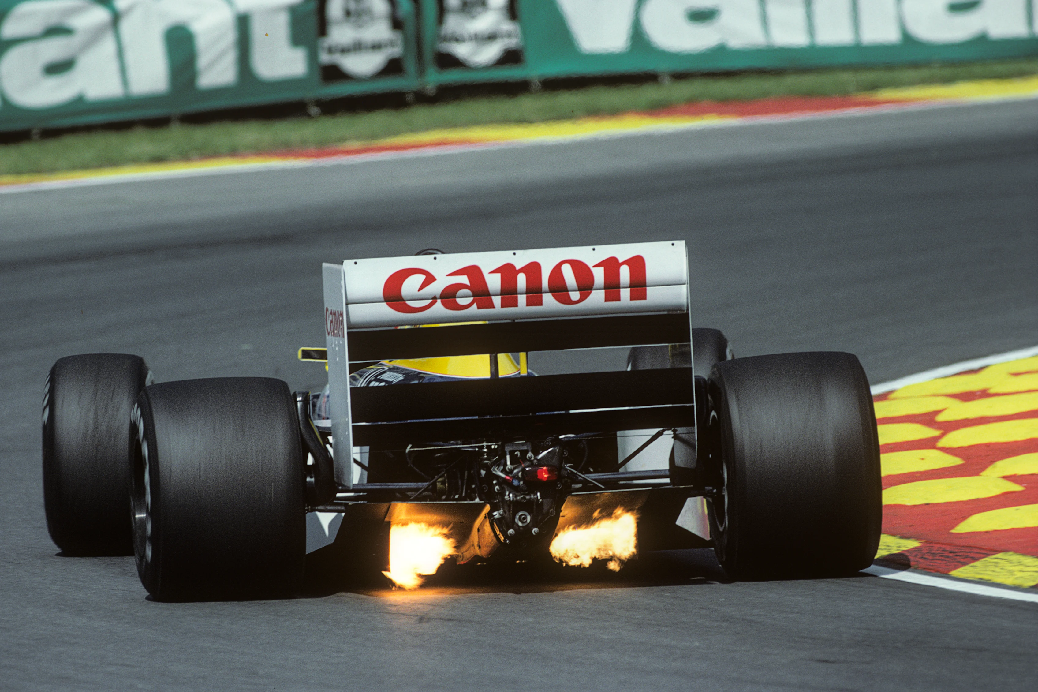 Nigel Mansell, Williams-Honda FW11, Grand Prix of Great Britain, Brands Hatch, 13 July 1986. (Photo