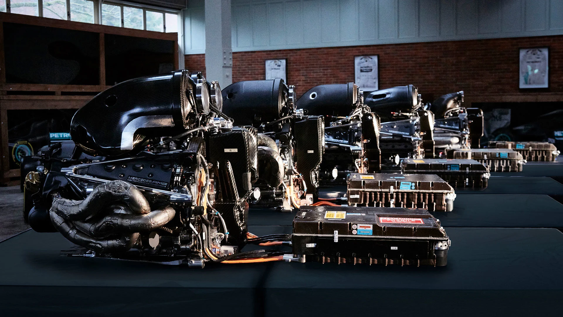 The Formula One Championship-winning Power Units of the last five years:  Mercedes-AMG F1 M09 EQ