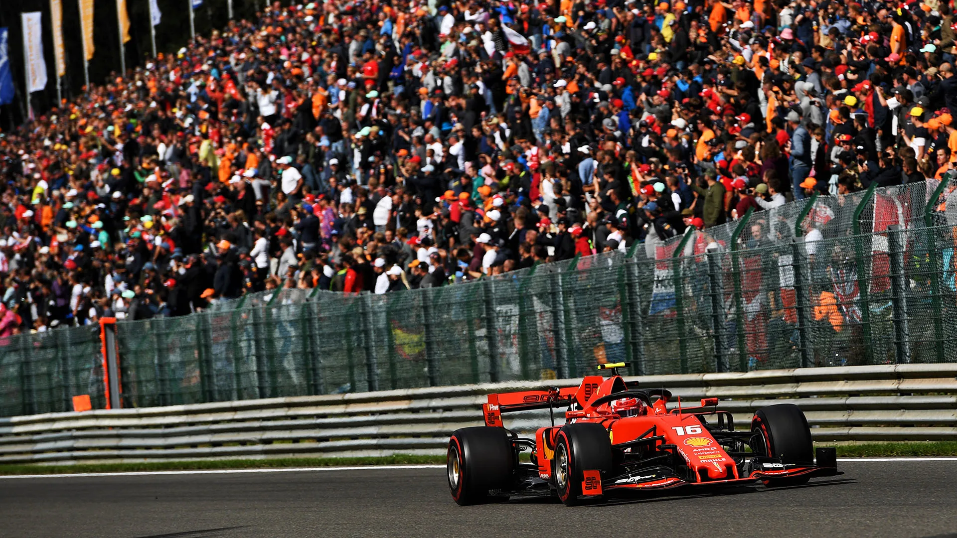 Charles Leclerc (MON) Ferrari SF90.
01.09.2019. Formula 1 World Championship, Rd 13, Belgian Grand