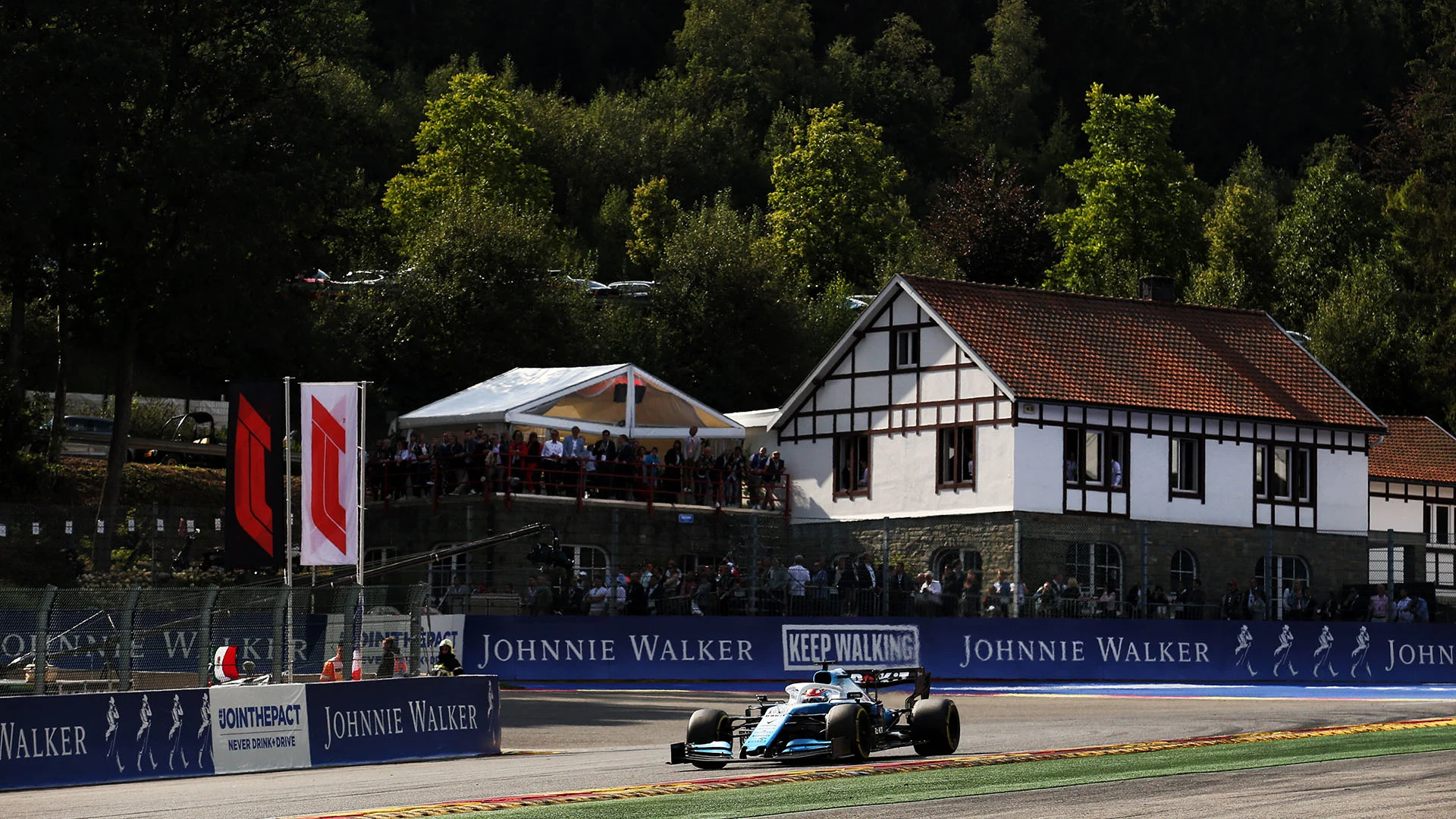 George Russell (GBR) Williams Racing FW42.
01.09.2019. Formula 1 World Championship, Rd 13, Belgian Grand Prix, Spa Francorchamps, Belgium, Race Day.
- www.xpbimages.com, EMail: requests@xpbimages.com - copy of publication required for printed pictures. Every used picture is fee-liable. © Copyright: Charniaux / XPB Images