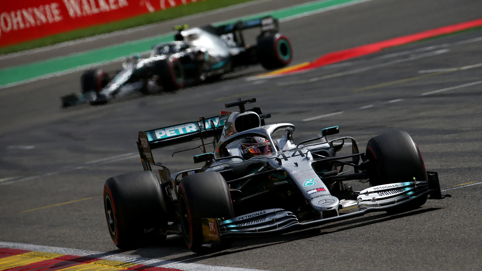 Lewis Hamilton (GBR) Mercedes AMG F1 W10.
01.09.2019. Formula 1 World Championship, Rd 13, Belgian Grand Prix, Spa Francorchamps, Belgium, Race Day.
- www.xpbimages.com, EMail: requests@xpbimages.com - copy of publication required for printed pictures. Every used picture is fee-liable. Â© Copyright: Batchelor / XPB Images