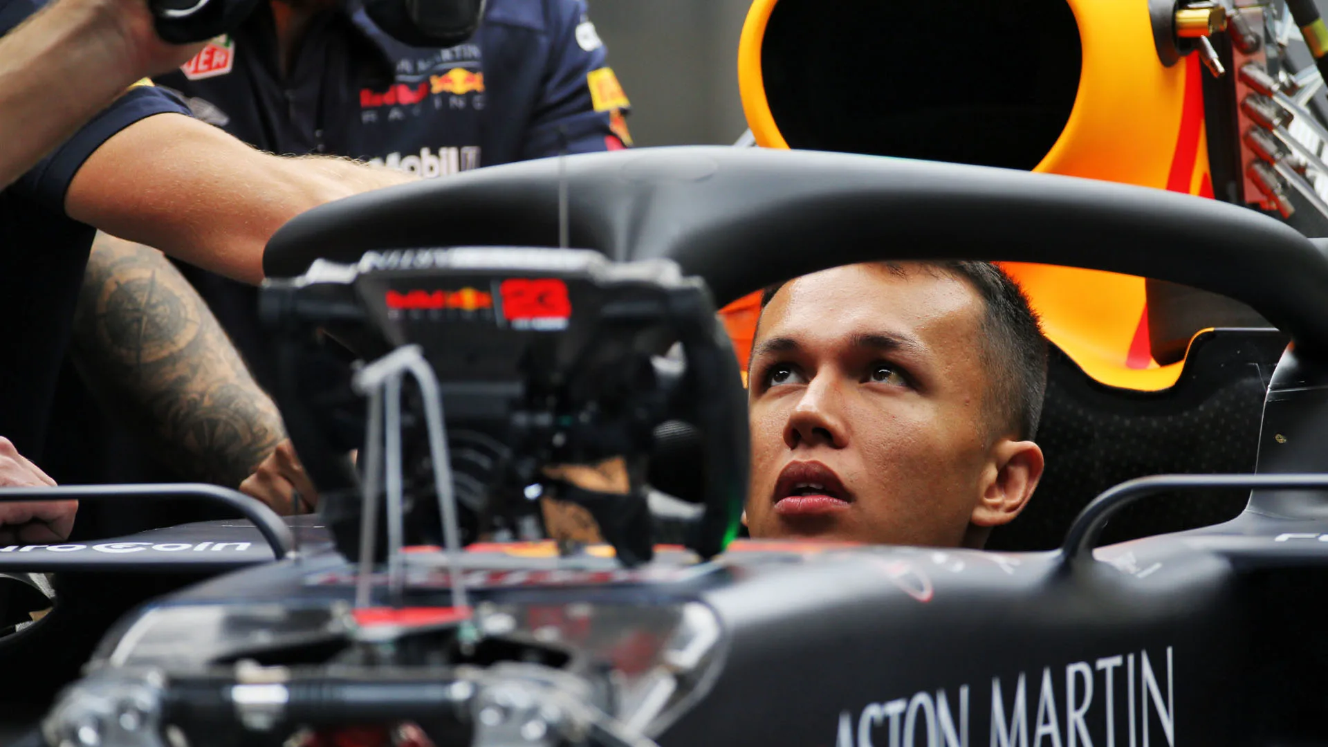 Alexander Albon (THA) Red Bull Racing RB15.
29.08.2019. Formula 1 World Championship, Rd 13,