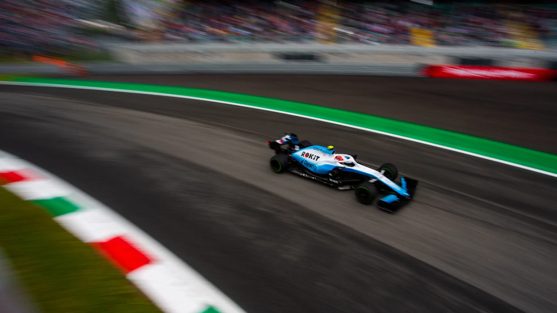 Robert Kubica (POL) Williams Racing FW42.
06.09.2019. Formula 1 World Championship, Rd 14, Italian Grand Prix, Monza, Italy, Practice Day.
 - www.xpbimages.com, EMail: requests@xpbimages.com - copy of publication required for printed pictures. Every used picture is fee-liable. © Copyright: Filipe / XPB Images
