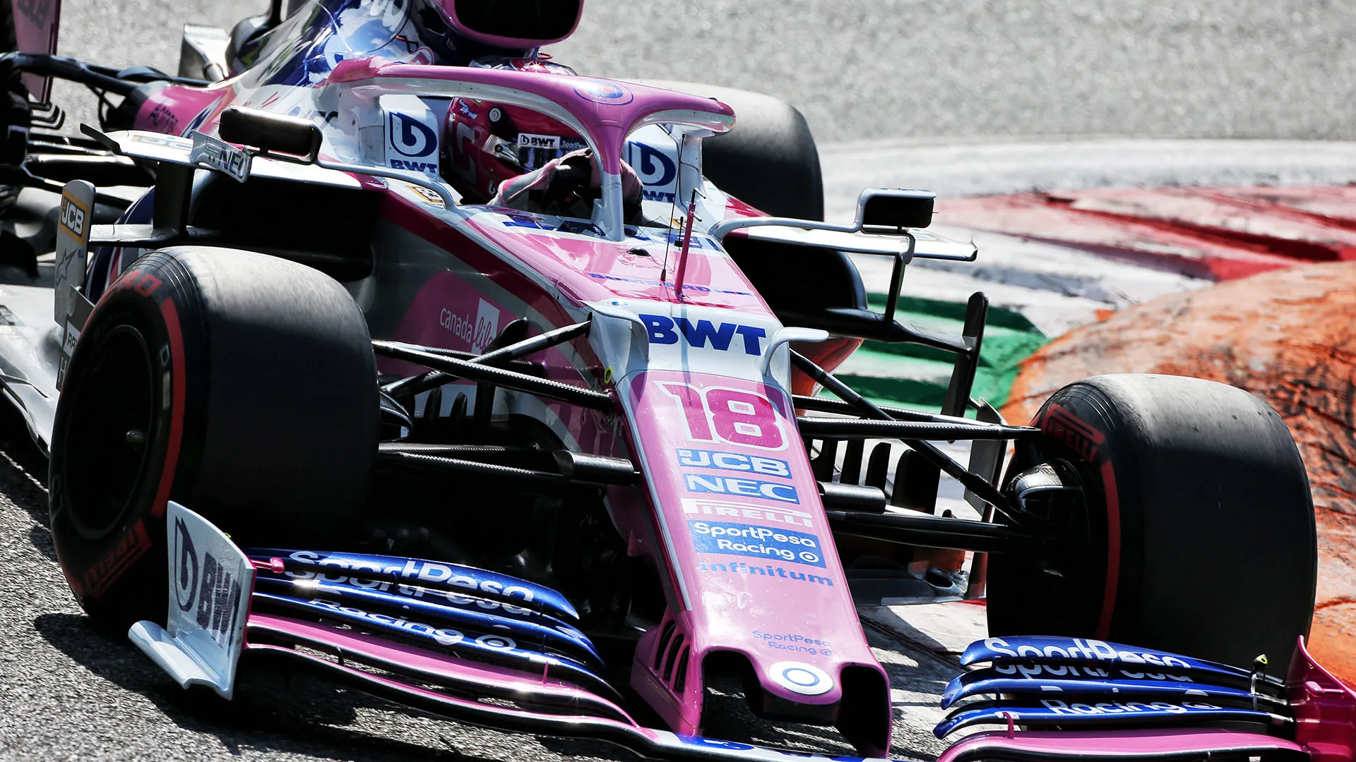 Lance Stroll (CDN) Racing Point F1 Team RP19.
07.09.2019. Formula 1 World Championship, Rd 14,