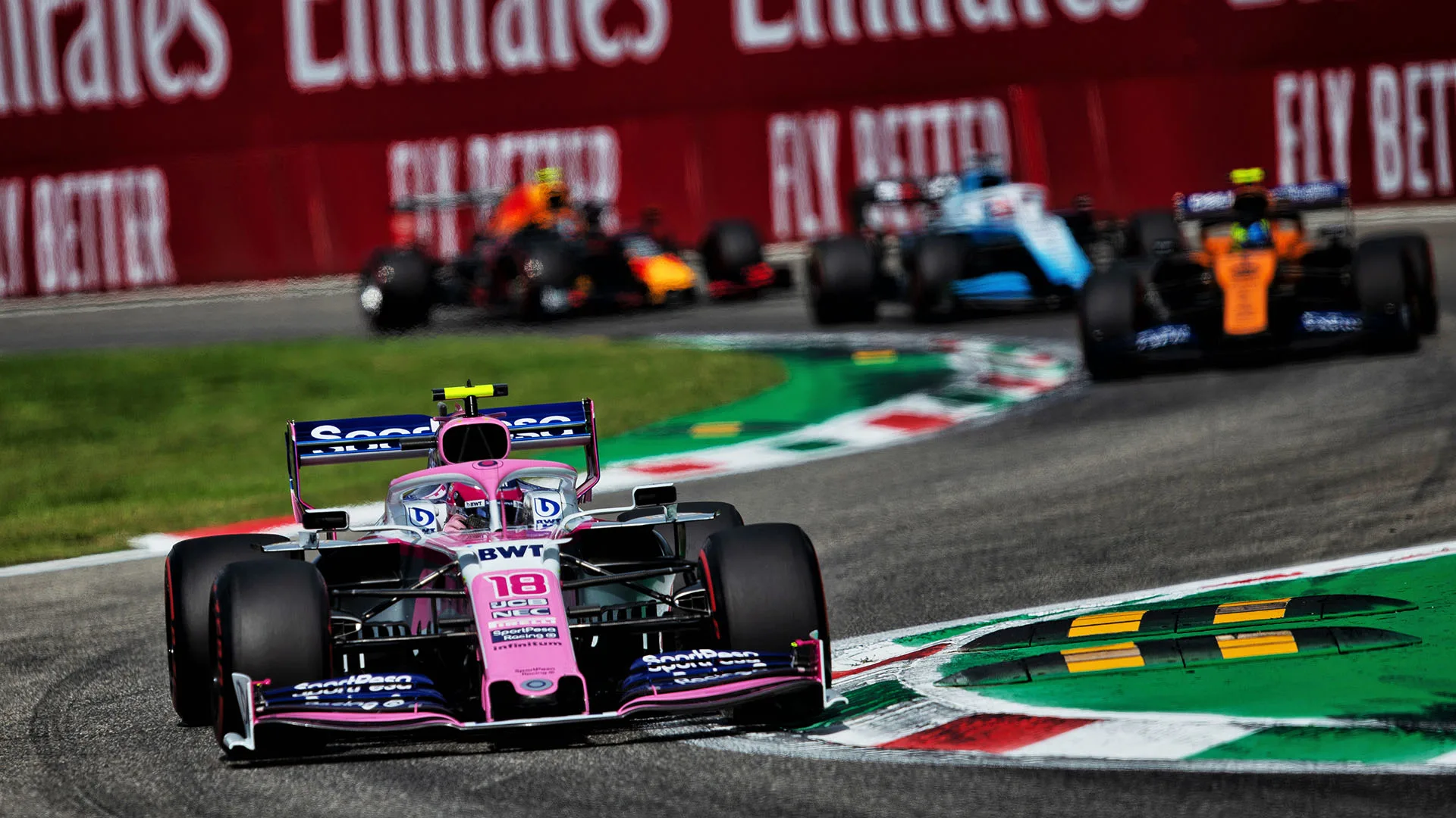 Lance Stroll (CDN) Racing Point F1 Team RP19.
07.09.2019. Formula 1 World Championship, Rd 14,