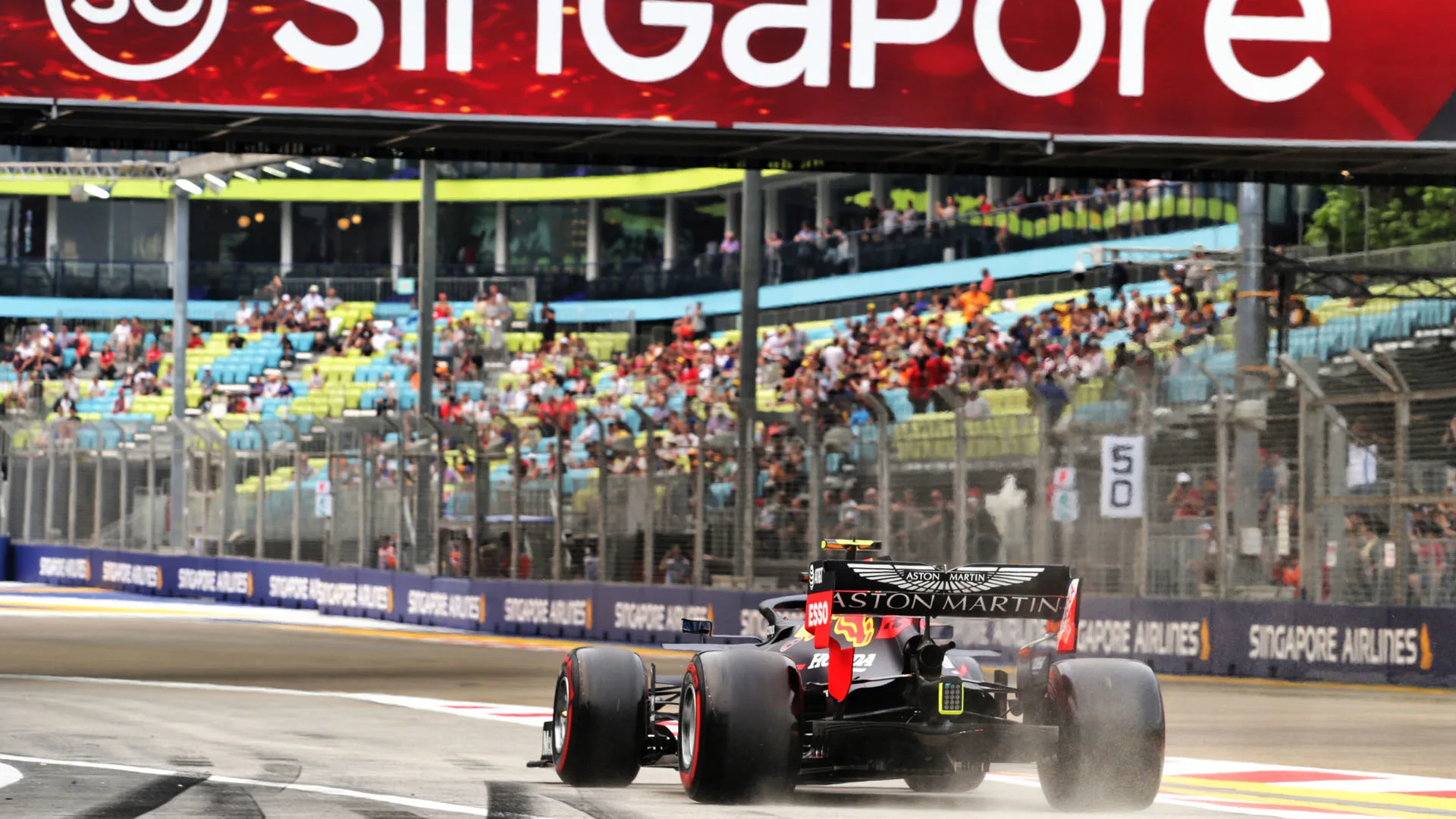 Alexander Albon (THA) Red Bull Racing RB15.
20.09.2019. Formula 1 World Championship, Rd 15,