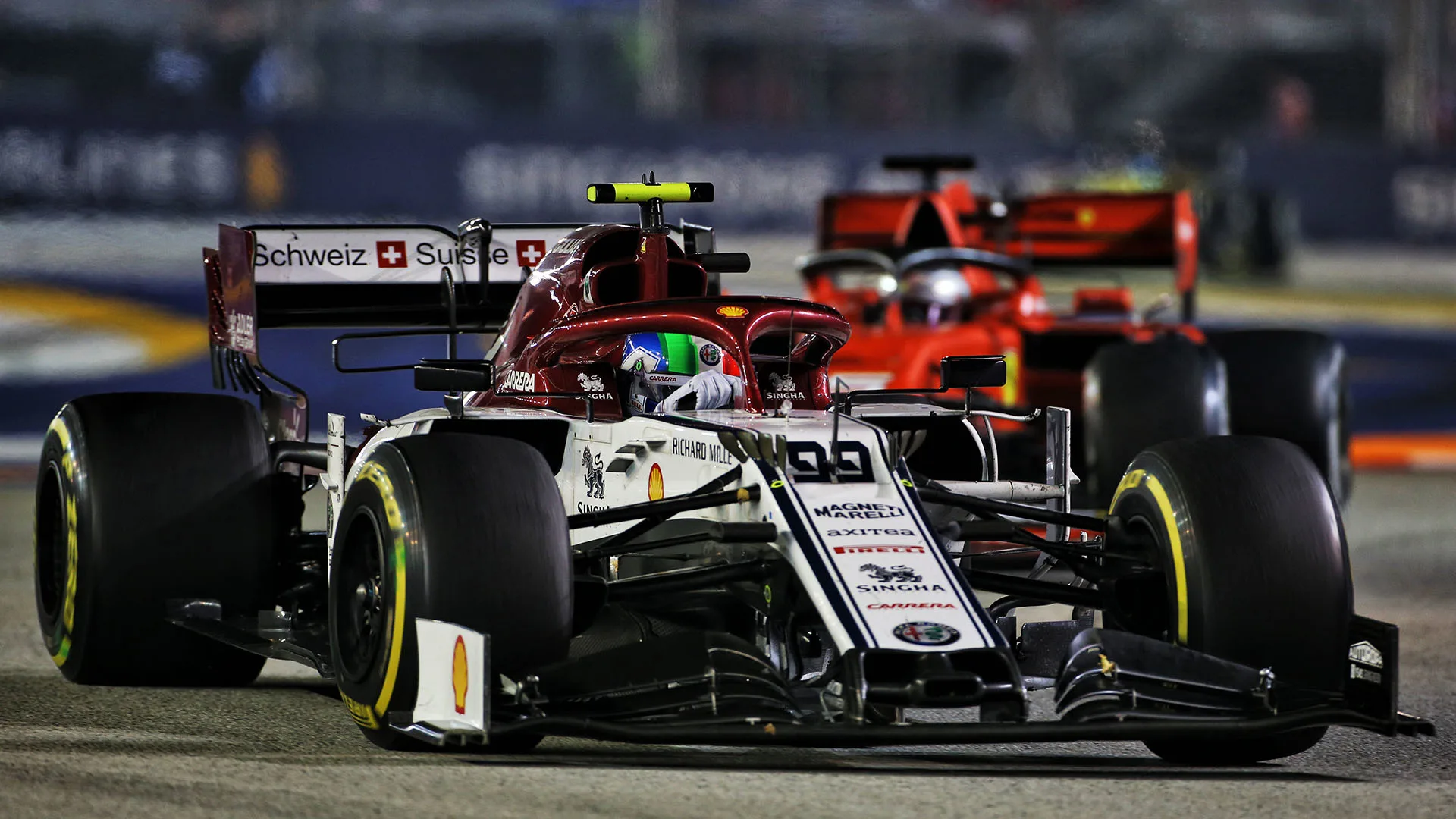 Antonio Giovinazzi (ITA) Alfa Romeo Racing C38.
22.09.2019. Formula 1 World Championship, Rd 15,