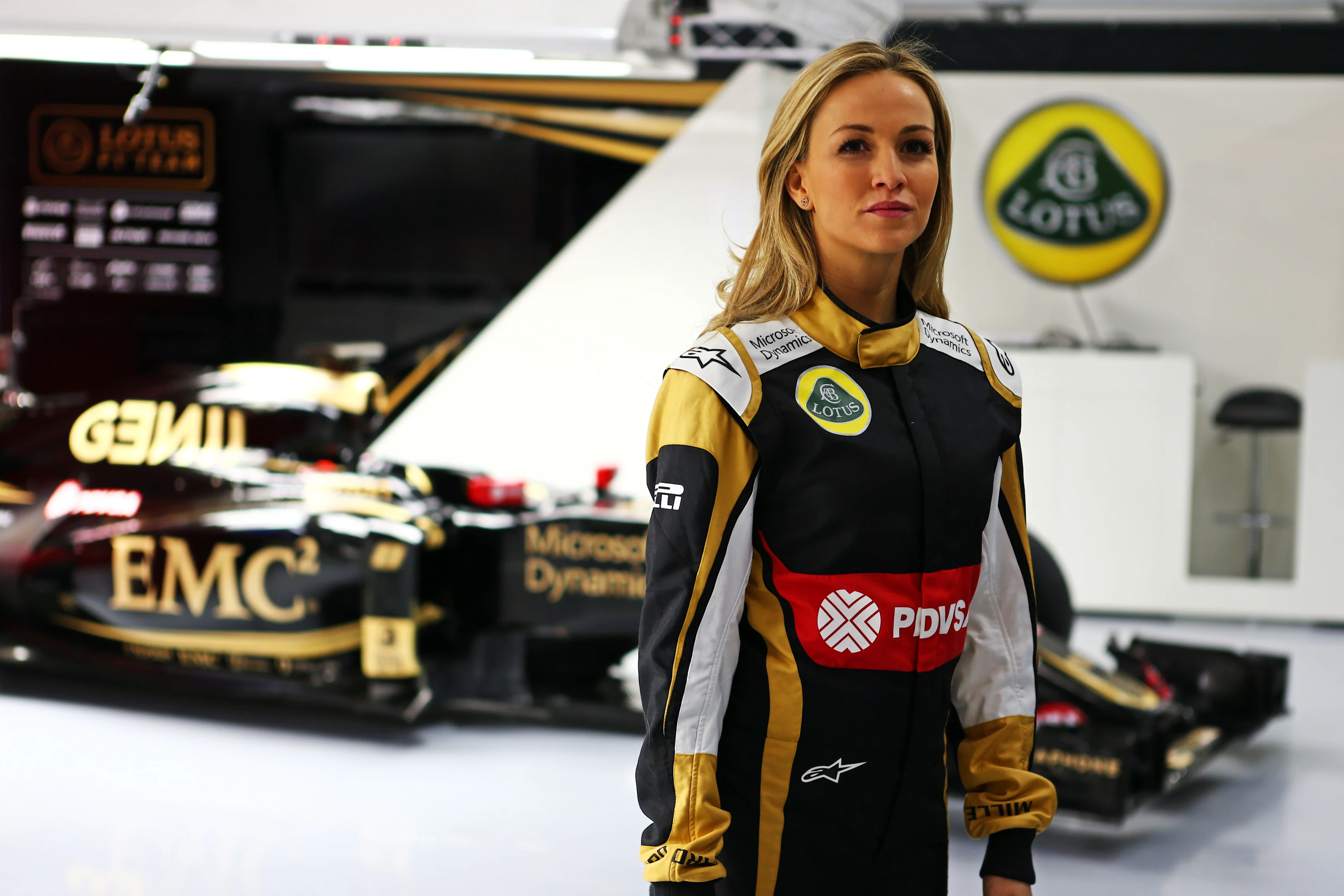 Carmen Jorda (ESP) Lotus F1 Team.
Formula One Testing, Day 1, Thursday 26th February 2015. Barcelona, Spain. © Lotus F1 Team