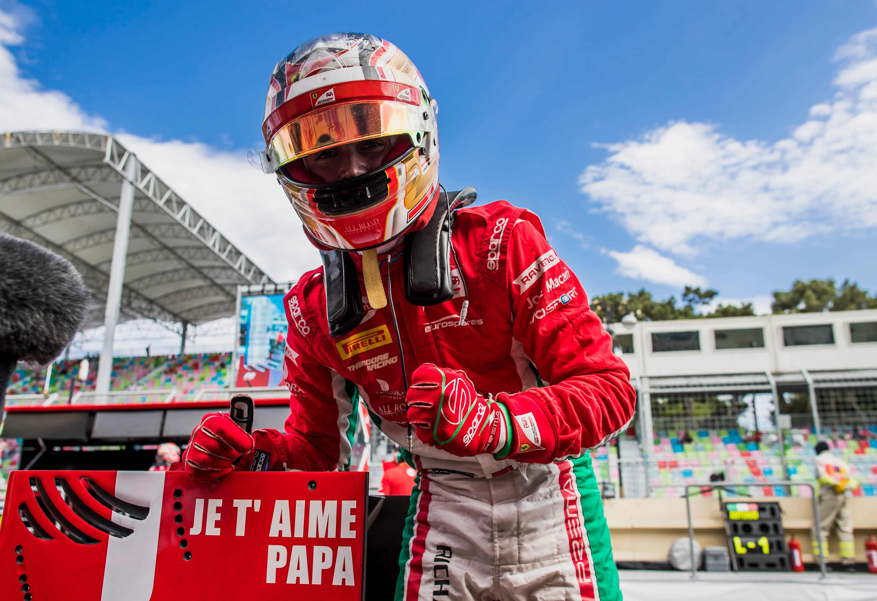 www.sutton-images.com

Pole sitter Charles Leclerc (MON) Prema Racing at Formula Two Championship,