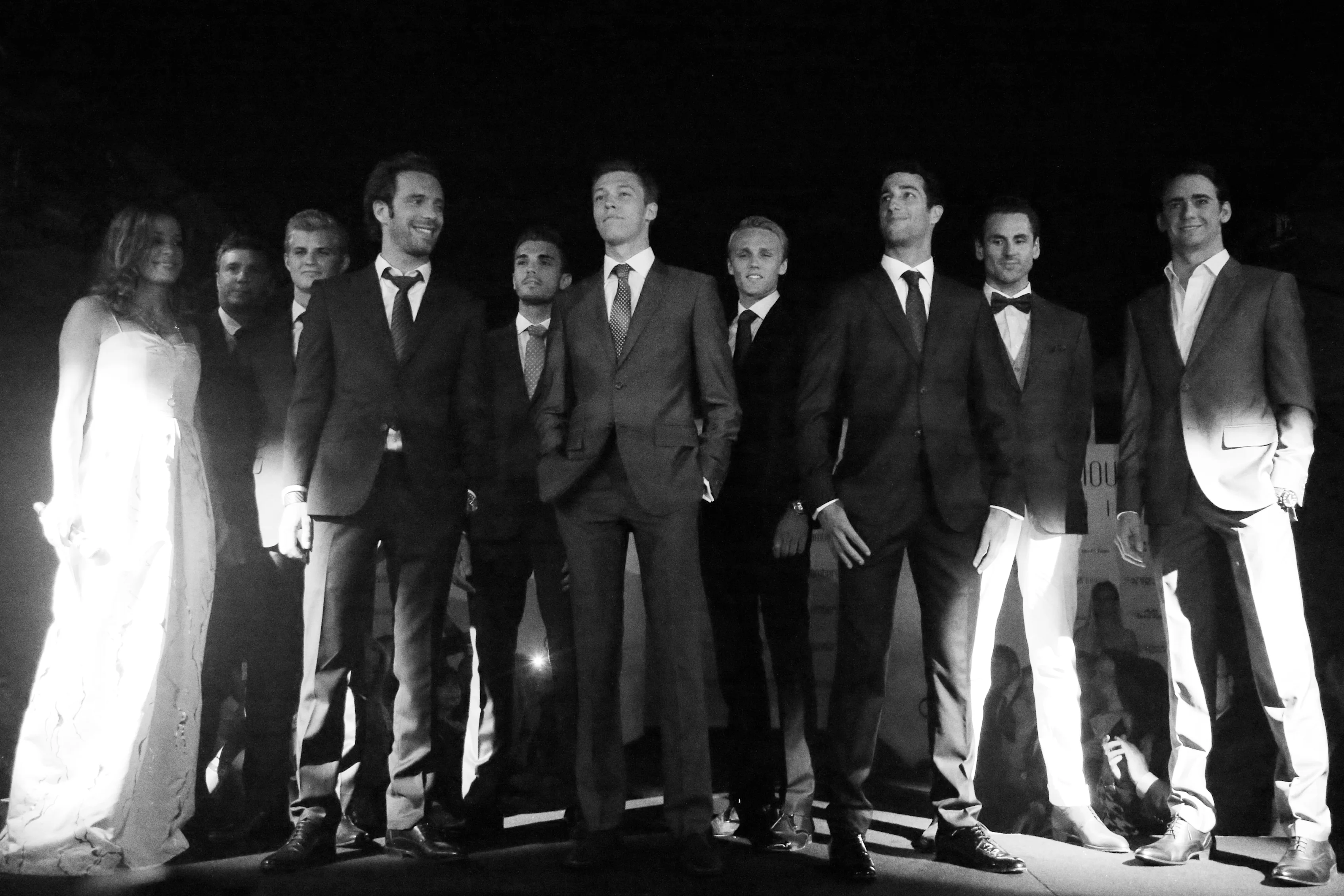 (L to R): Natalie Pinkham (GBR) Sky TV, David Croft (GBR) Sky TV Commentator, Marcus Ericsson (SWE)