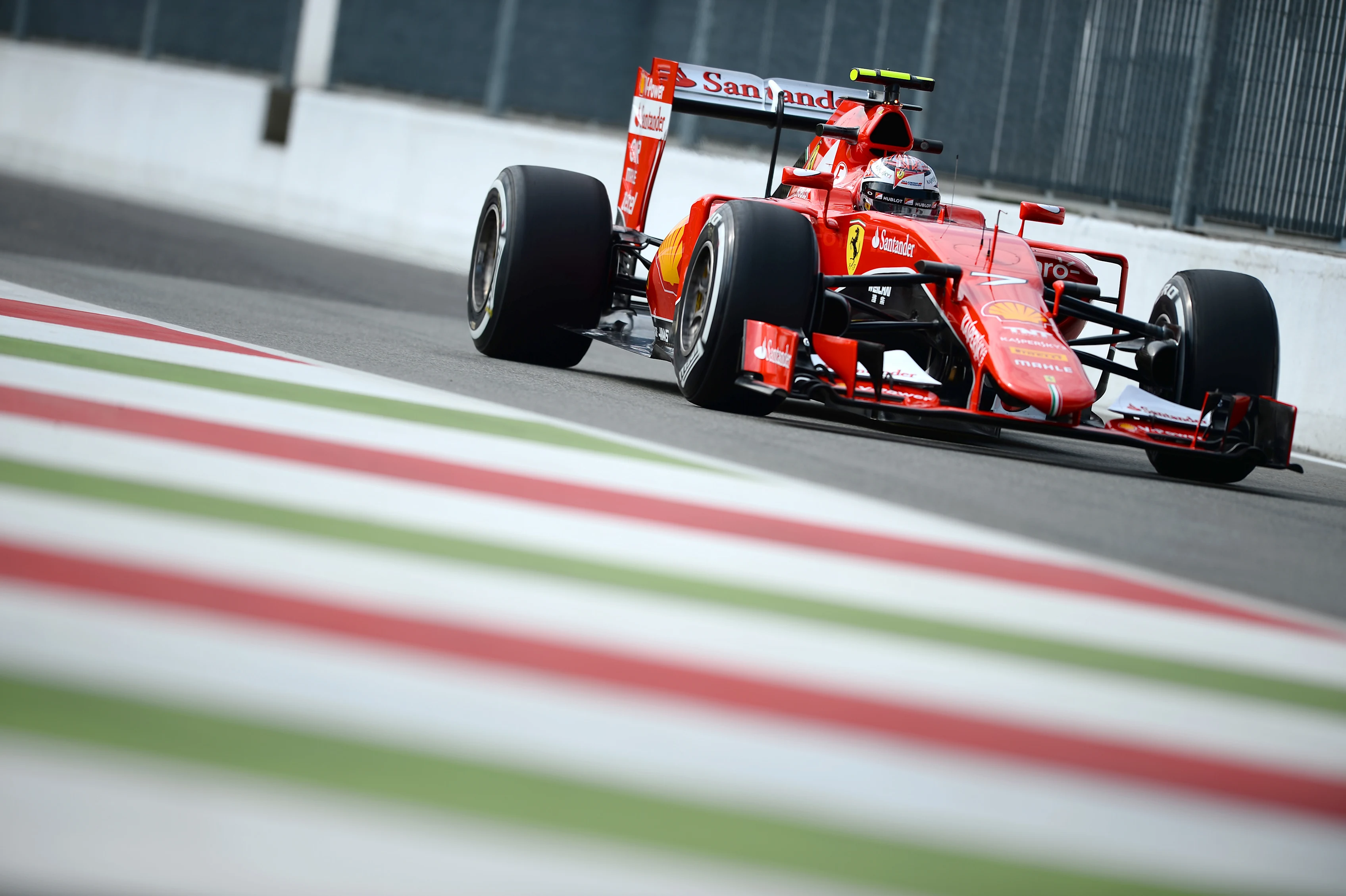 Kimi Raikkonen (FIN) Ferrari SF15-T at Formula One World Championship, Rd12, Italian Grand Prix,