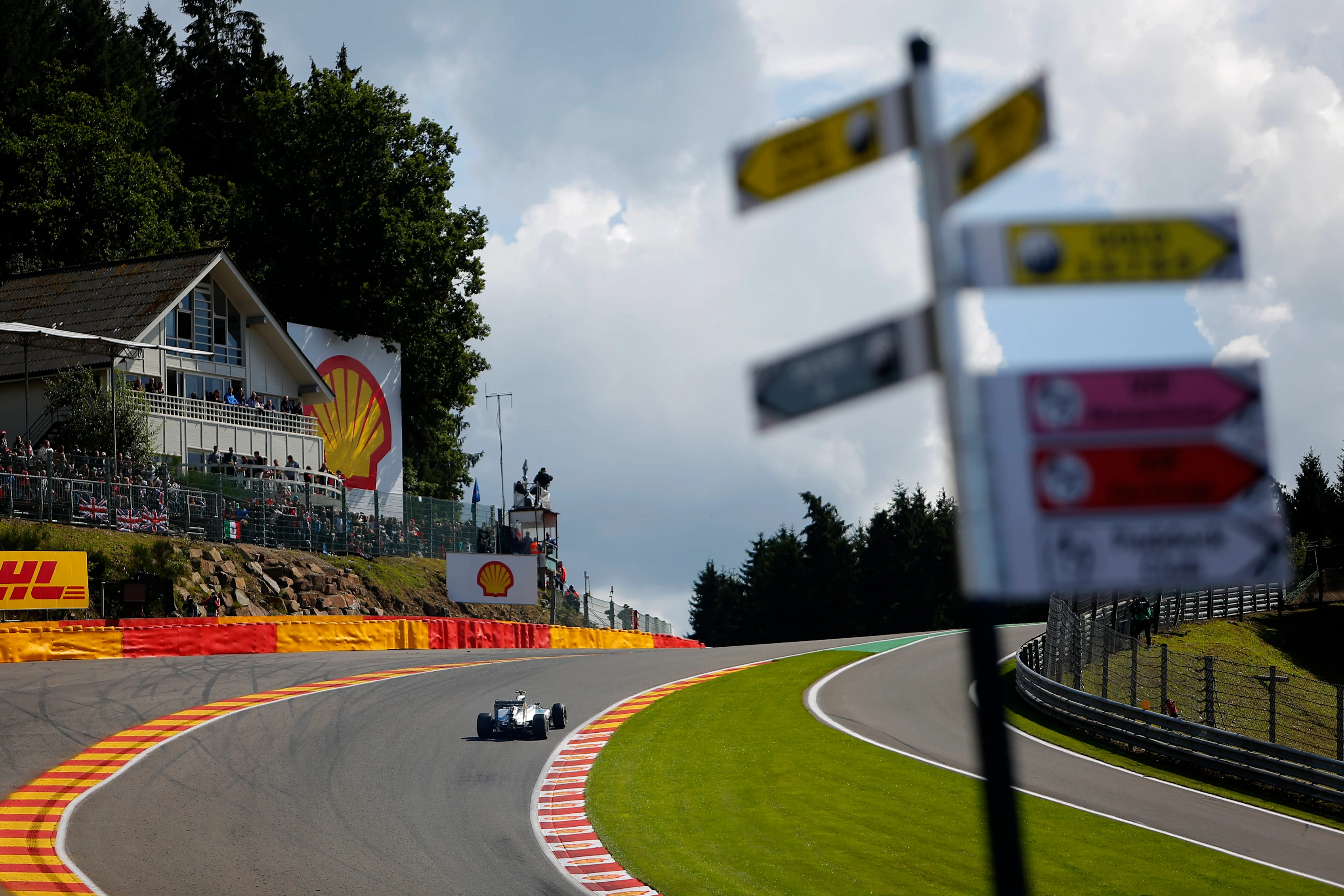 Formula One World Championship, Rd12, Belgian Grand Prix, Race Day, Spa-Francorchamps, Belgium,
