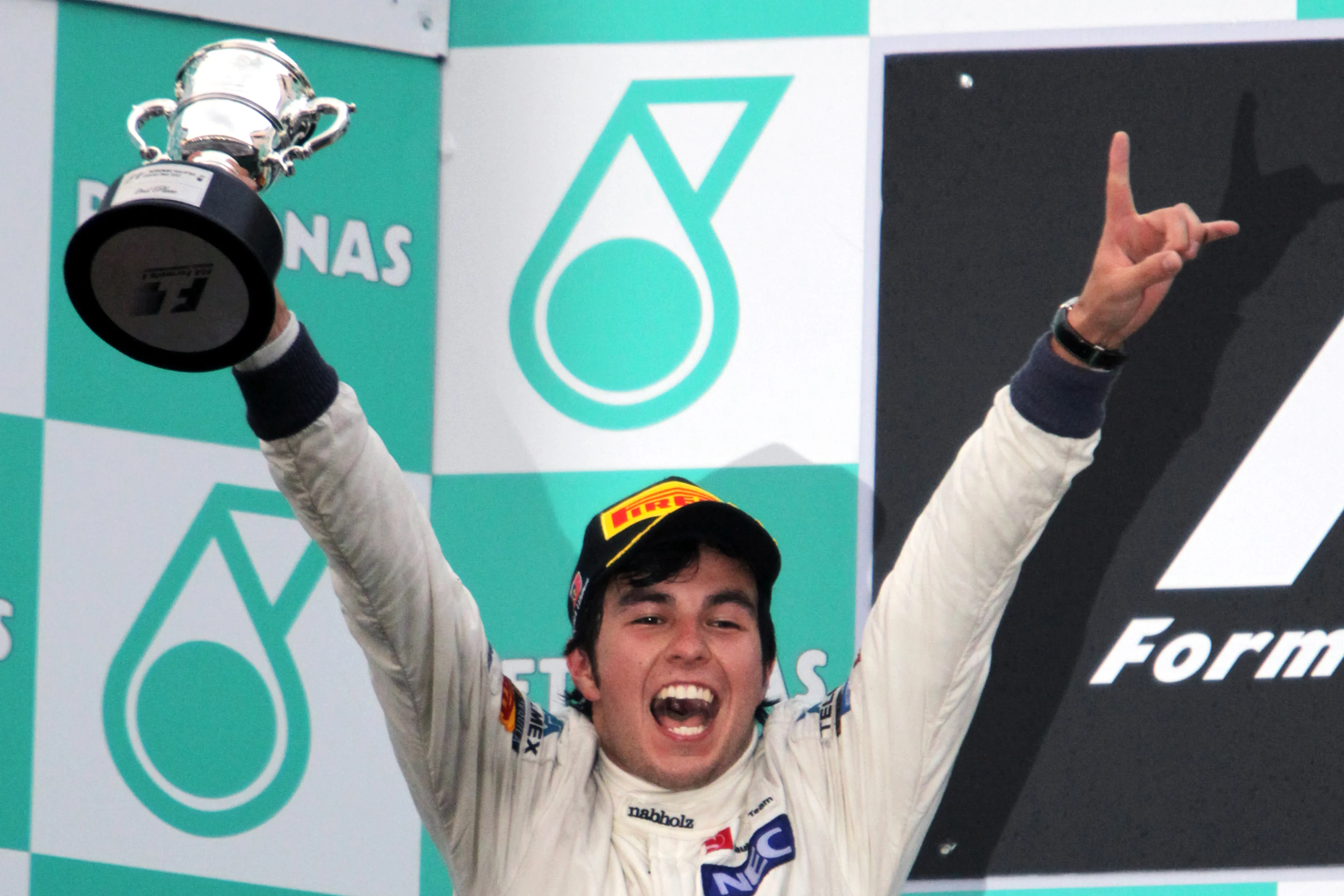 Sergio Perez, Sauber, Formula One World Championship, Rd2, Malaysian Grand Prix, Race, Sepang,
