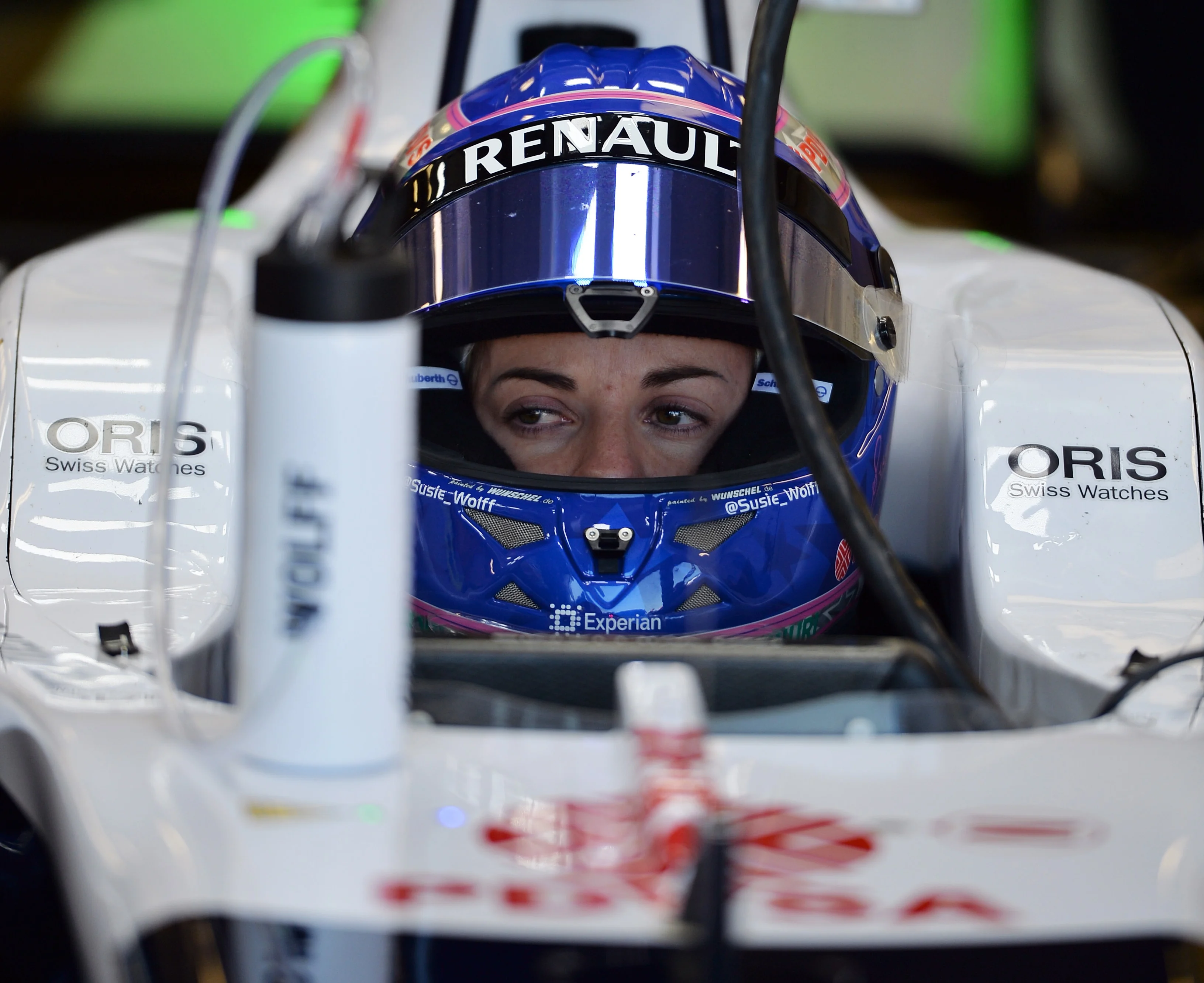 Susie Wolff (GBR) Williams Development Driver. Formula One Young Drivers Test, Silverstone,
