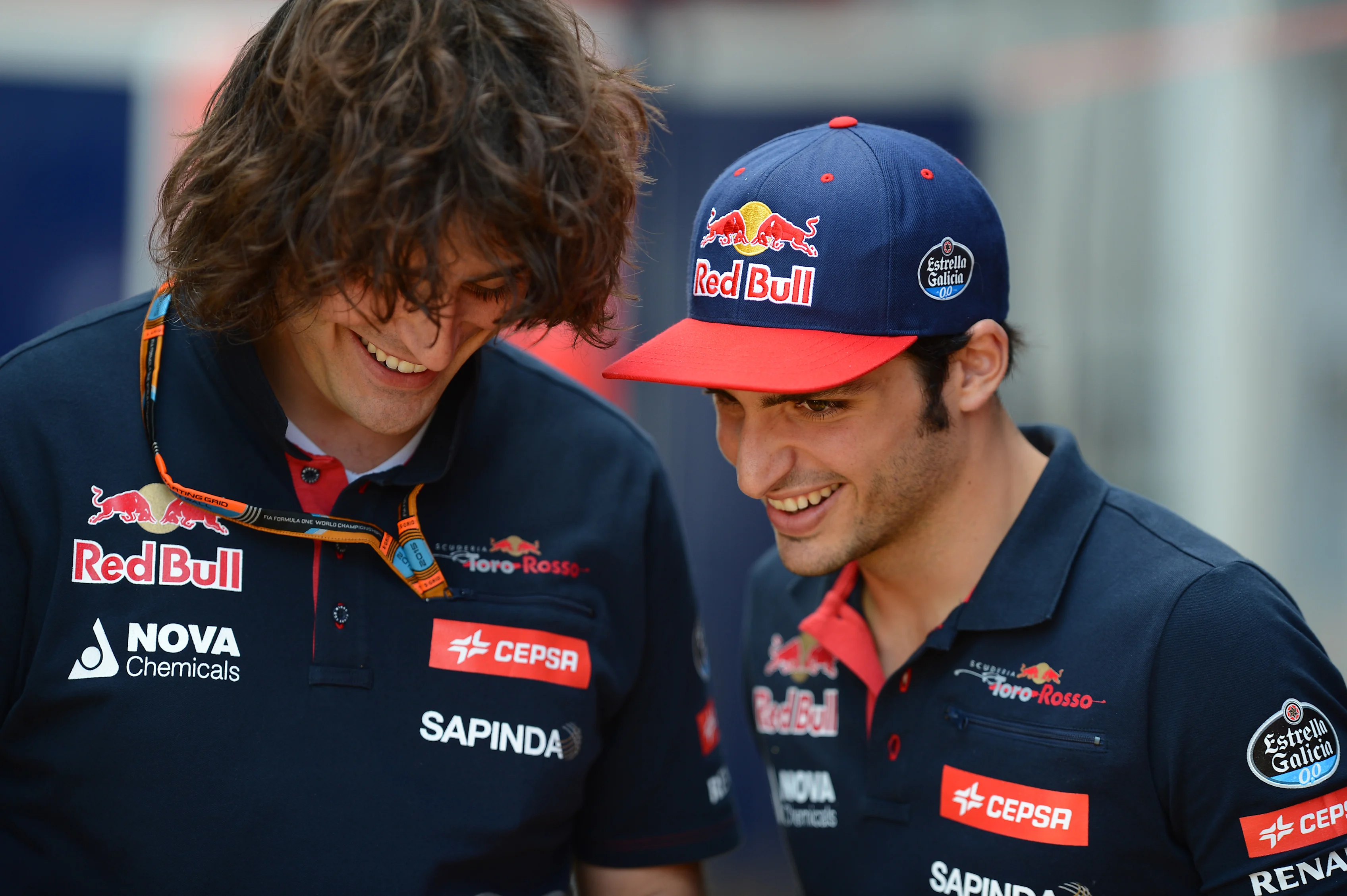 Carlos Sainz jr (ESP) Scuderia Toro Rosso at Formula One World Championship, Rd5, Spanish Grand Prix Preparations, Barcelona, Spain, Thursday 7 May 2015. © Sutton Motorsport Images