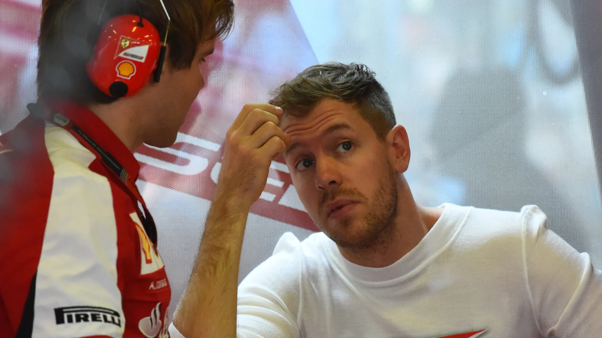 Sebastian Vettel (GER) Ferrari at Formula One World Championship, Rd1, Australian Grand Prix, Qualifying, Albert Park, Melbourne, Australia, Saturday 14 March 2015. © Sutton Motorsport Images