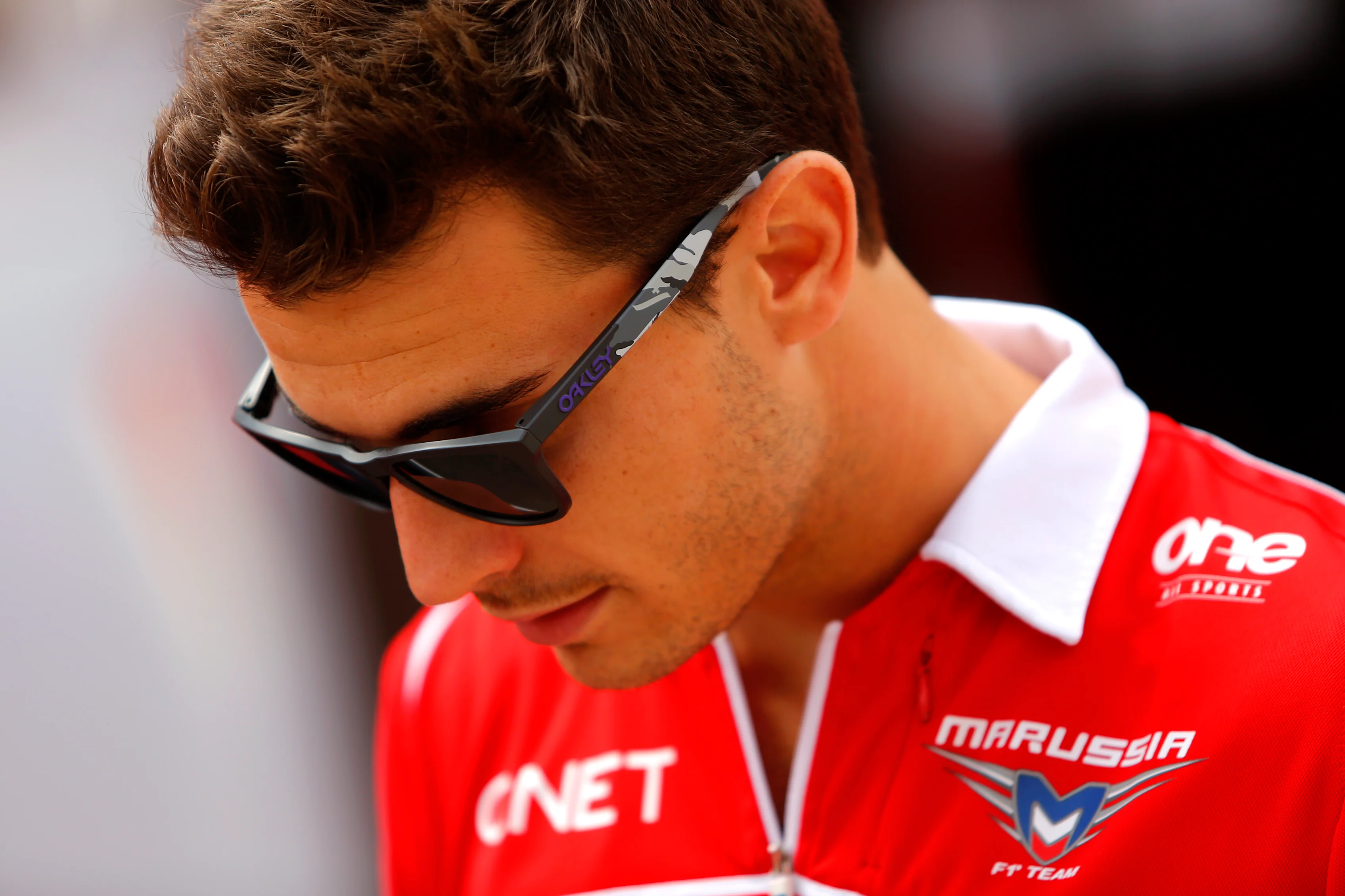Jules Bianchi (FRA) Marussia F1 Team. Formula One World Championship, Rd11, Hungarian Grand Prix, Preparations, Hungaroring, Hungary. Thursday, 24 July 2014