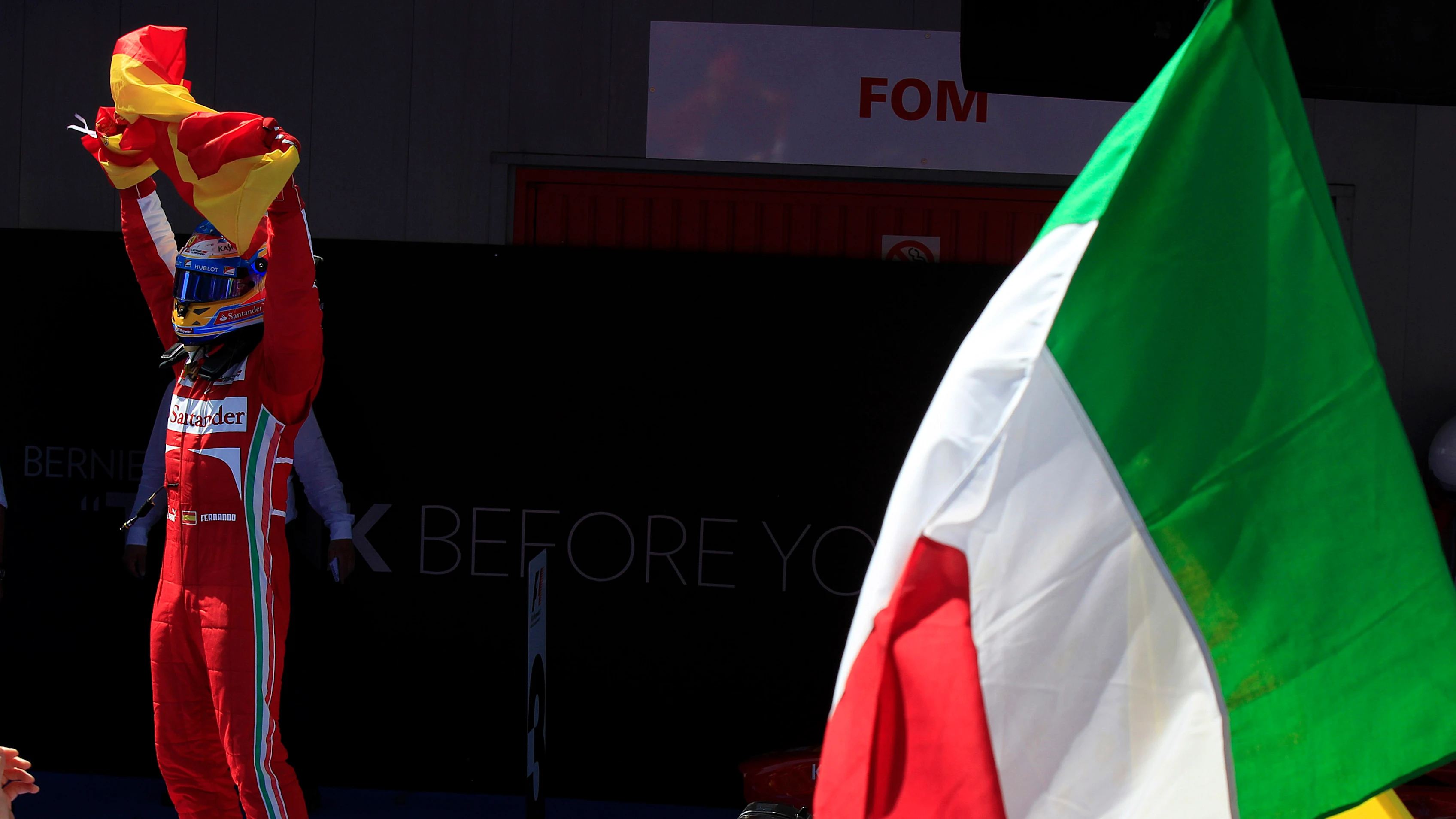 Circuit de Catalunya, Barcelona, Spain
12th May 2013
Fernando Alonso, Ferrari celebrates victory in