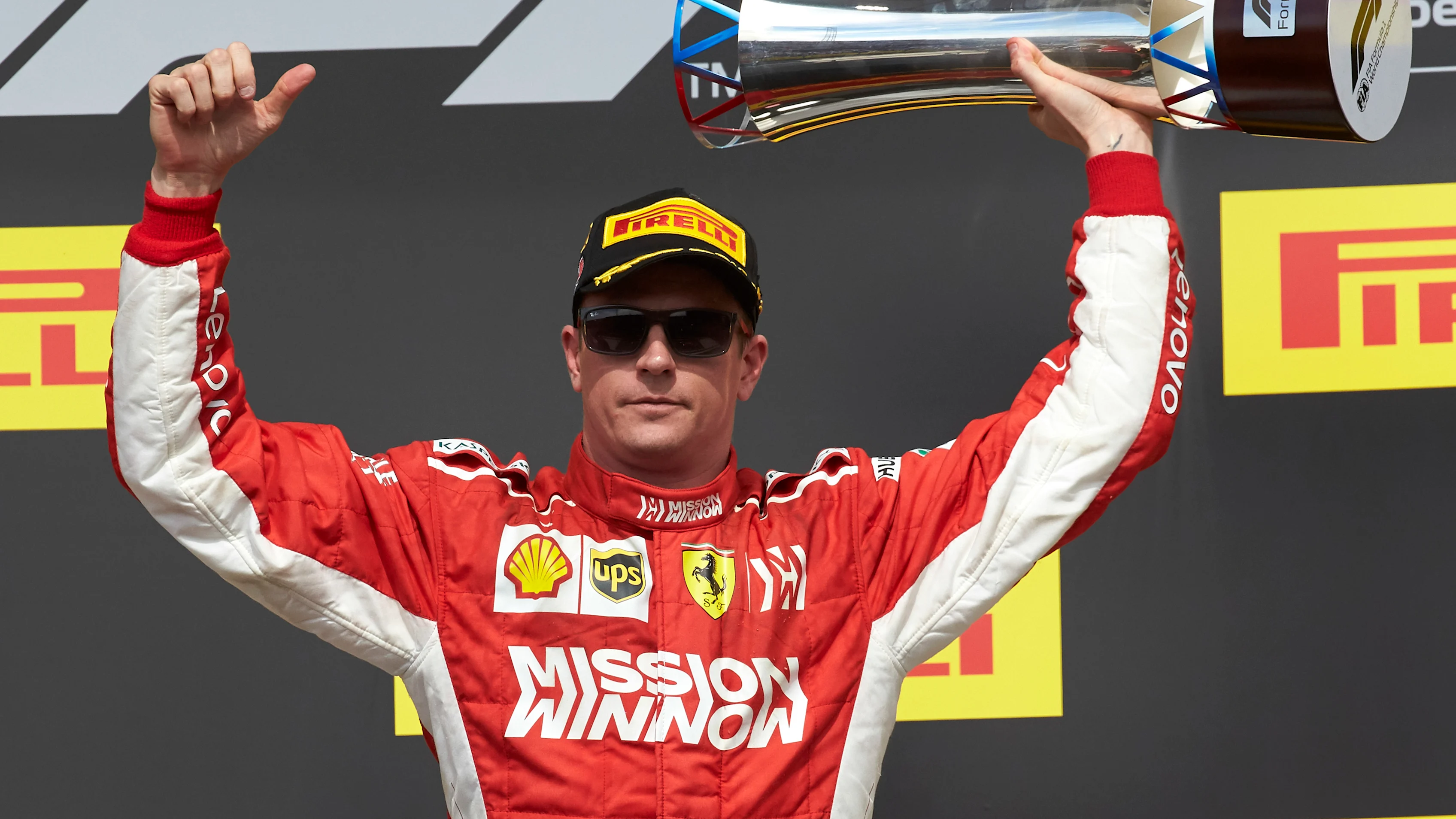 CIRCUIT OF THE AMERICAS, UNITED STATES OF AMERICA - OCTOBER 21: Kimi Raikkonen, Ferrari, 1st