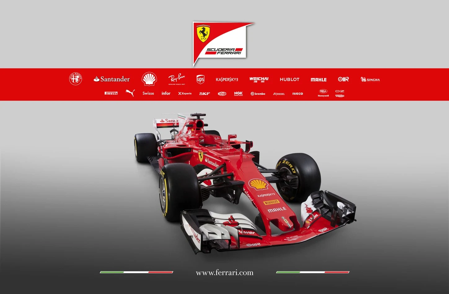 The Ferrari SF70H © Ferrari