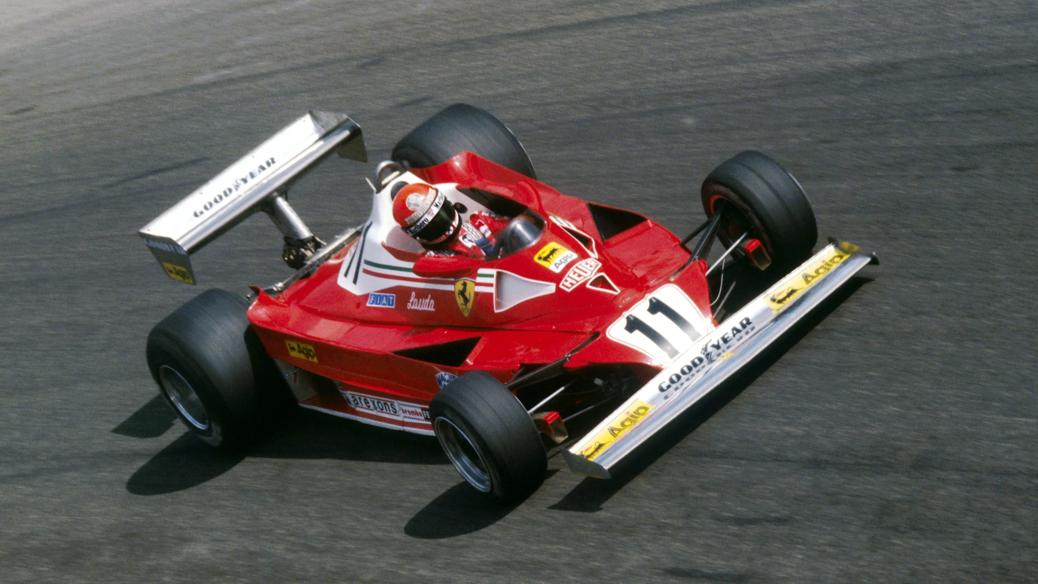 Niki Lauda (AUT) Ferrari 312T2 finished the race in second position. Italian Grand Prix, Rd 14,