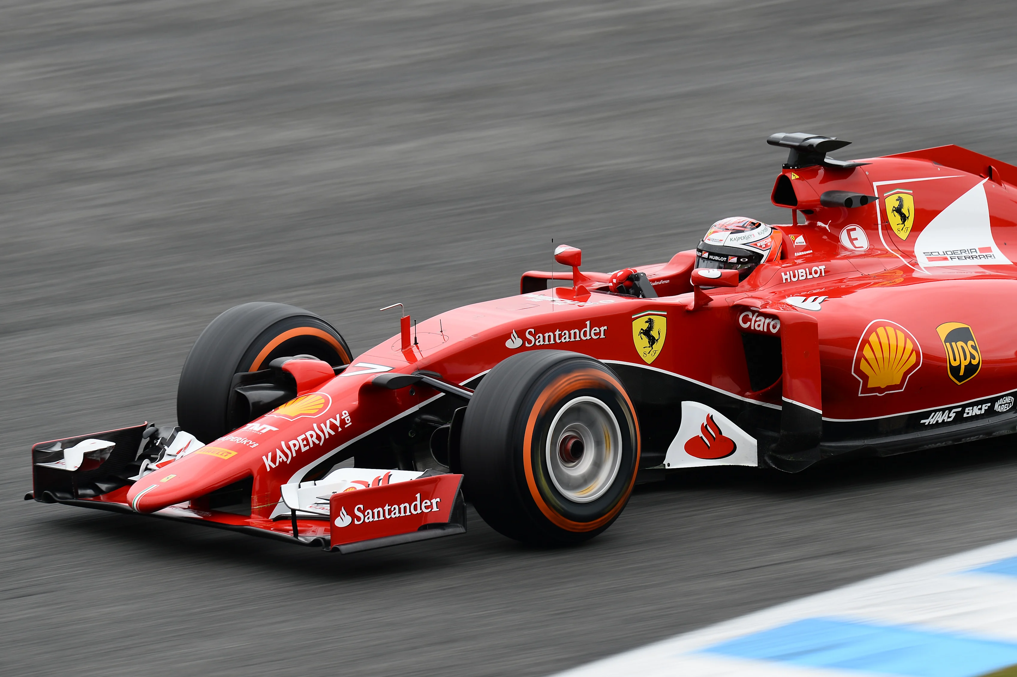 Kimi Raikkonen (FIN) Ferrari SF15-T at Formula One Testing, Day Three, Jerez, Spain, 3  February