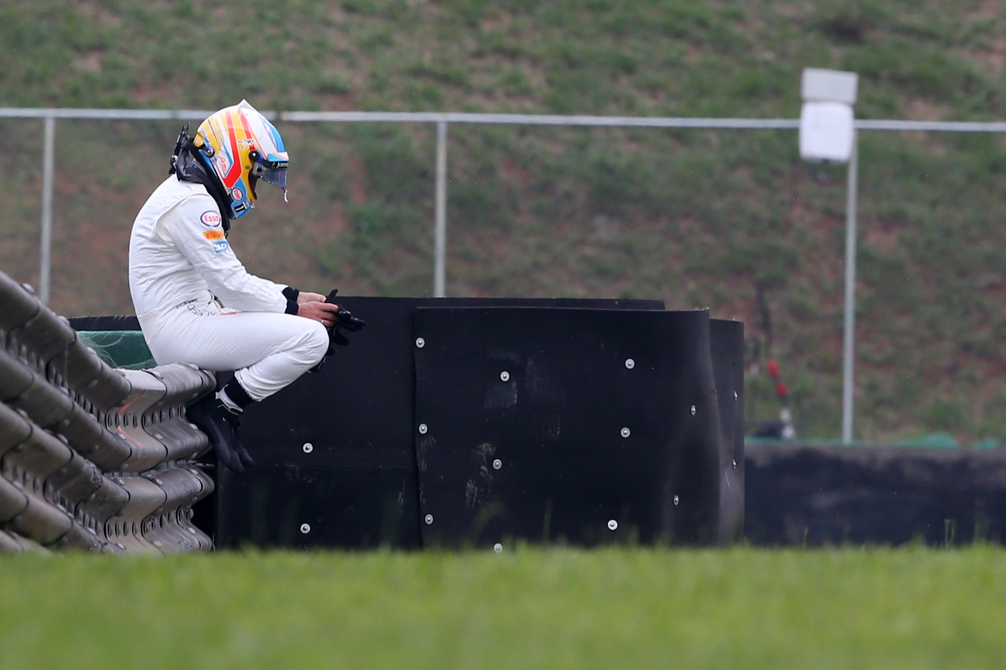 at Formula One World Championship, Rd18, Brazilian Grand Prix, Practice, Interlagos, Sao Paulo,