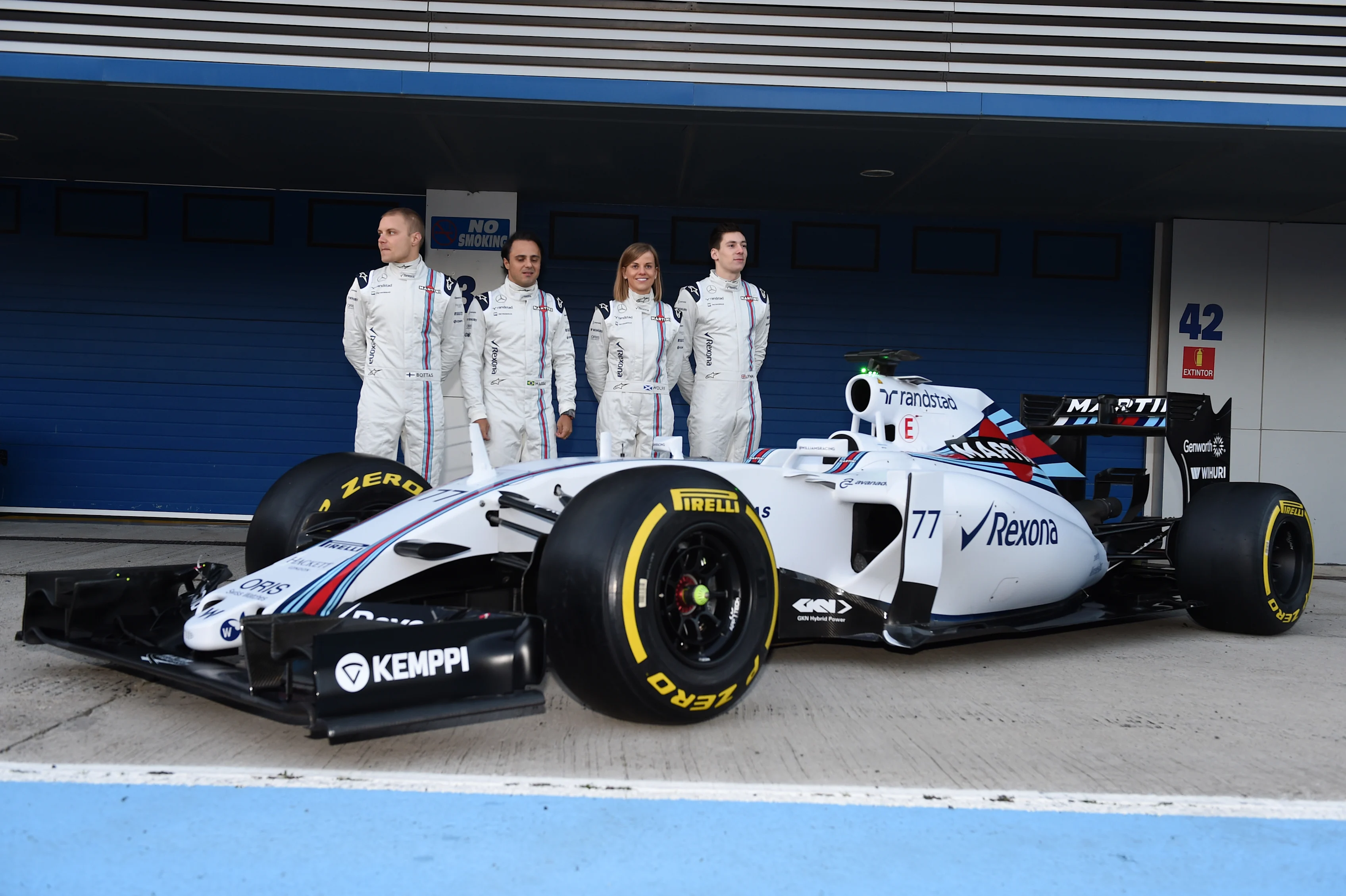 Williams present the new FW37 in Jerez
