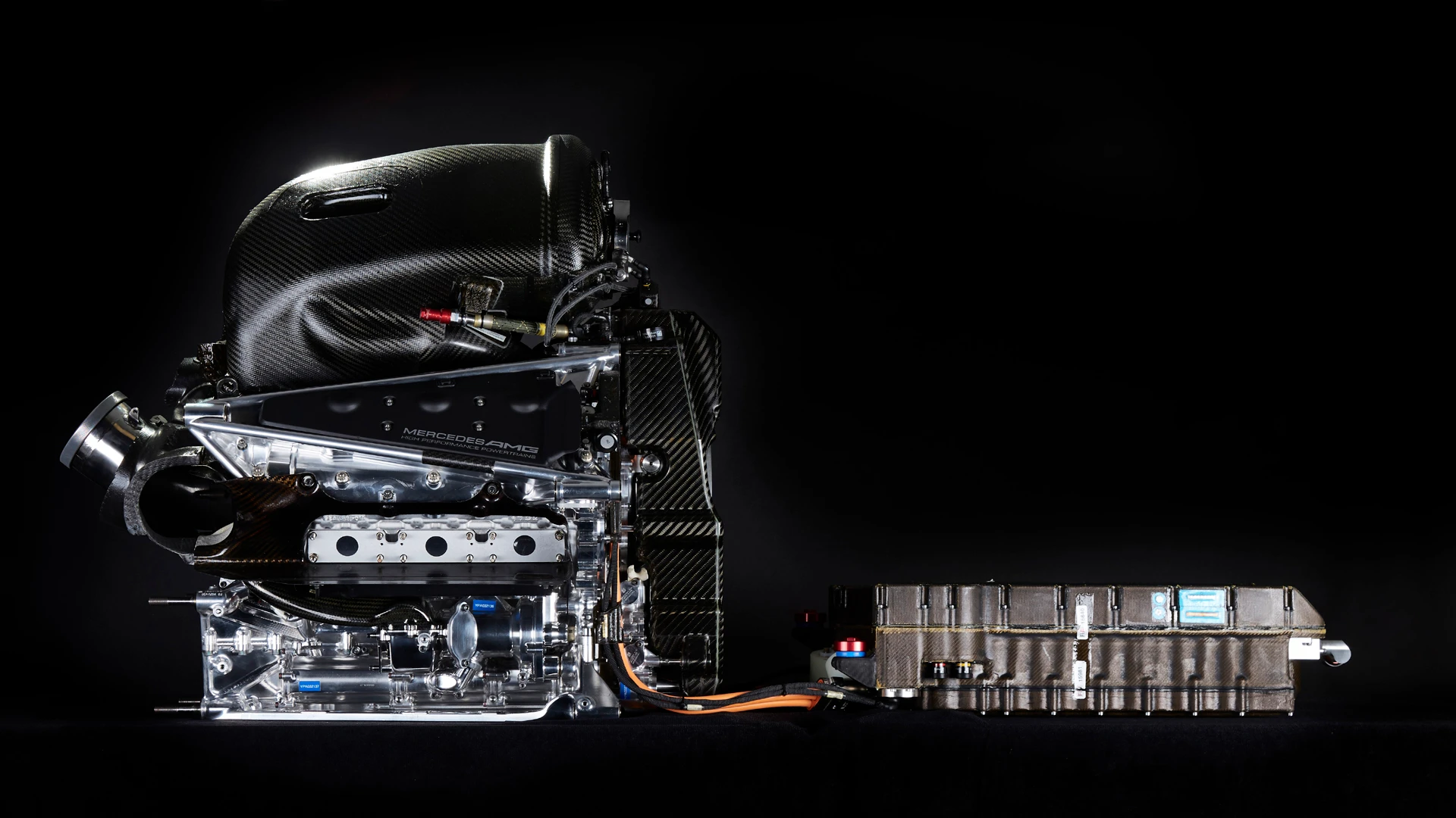The Mercedes PU106C Hybrid power unit