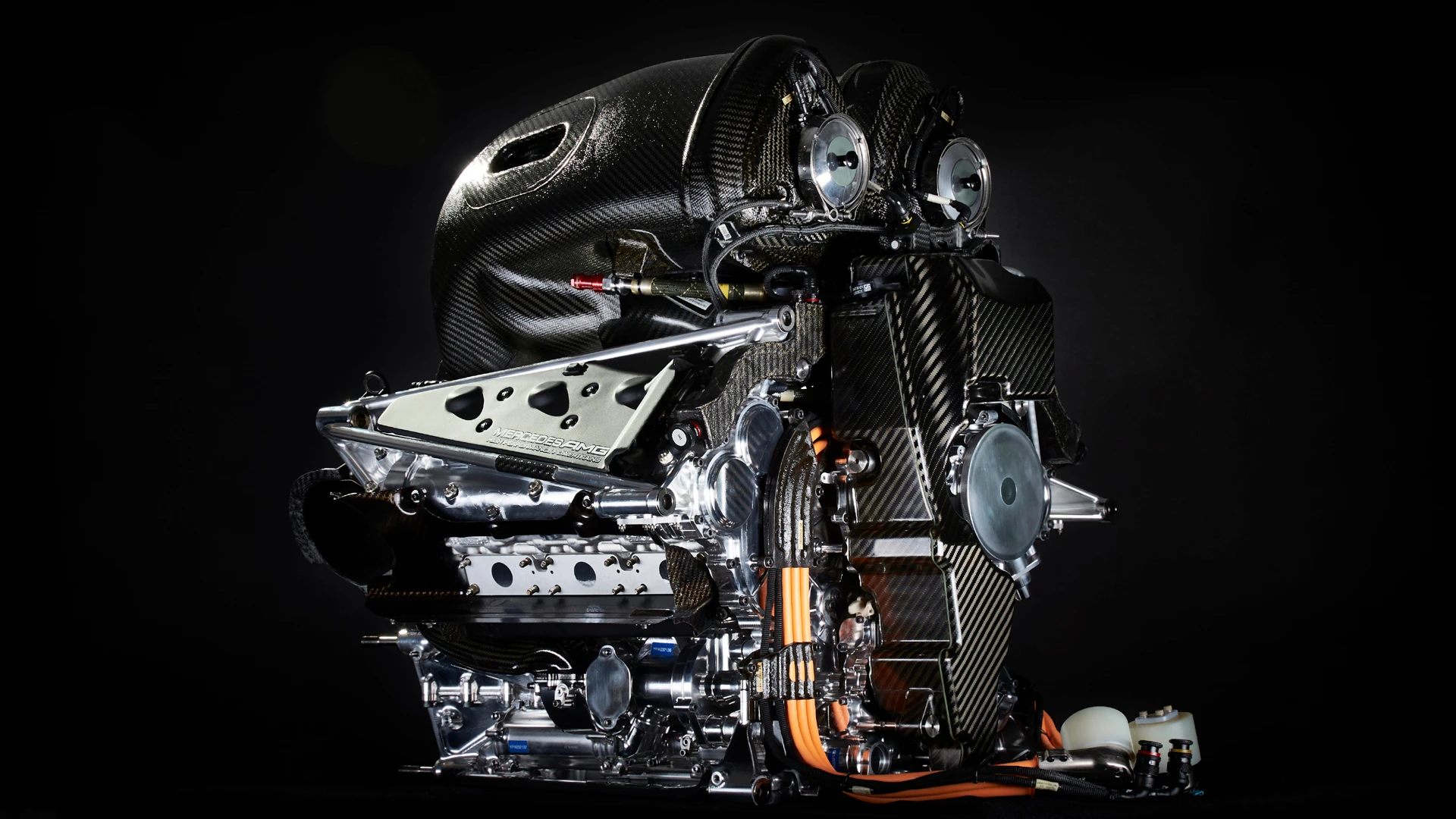 The Mercedes PU106C Hybrid power unit © Mercedes 