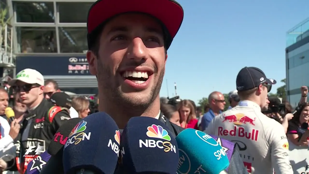 Post-race interviews - Italy