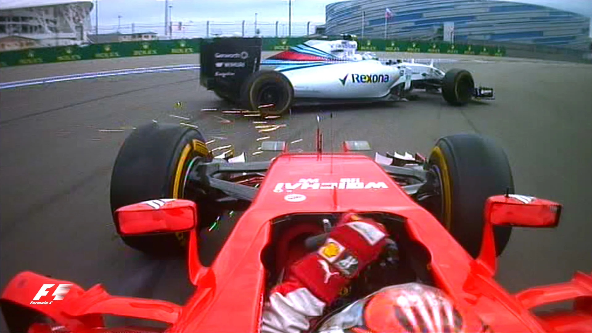 Classic onboard: Bottas and Raikkonen's dramatic last lap