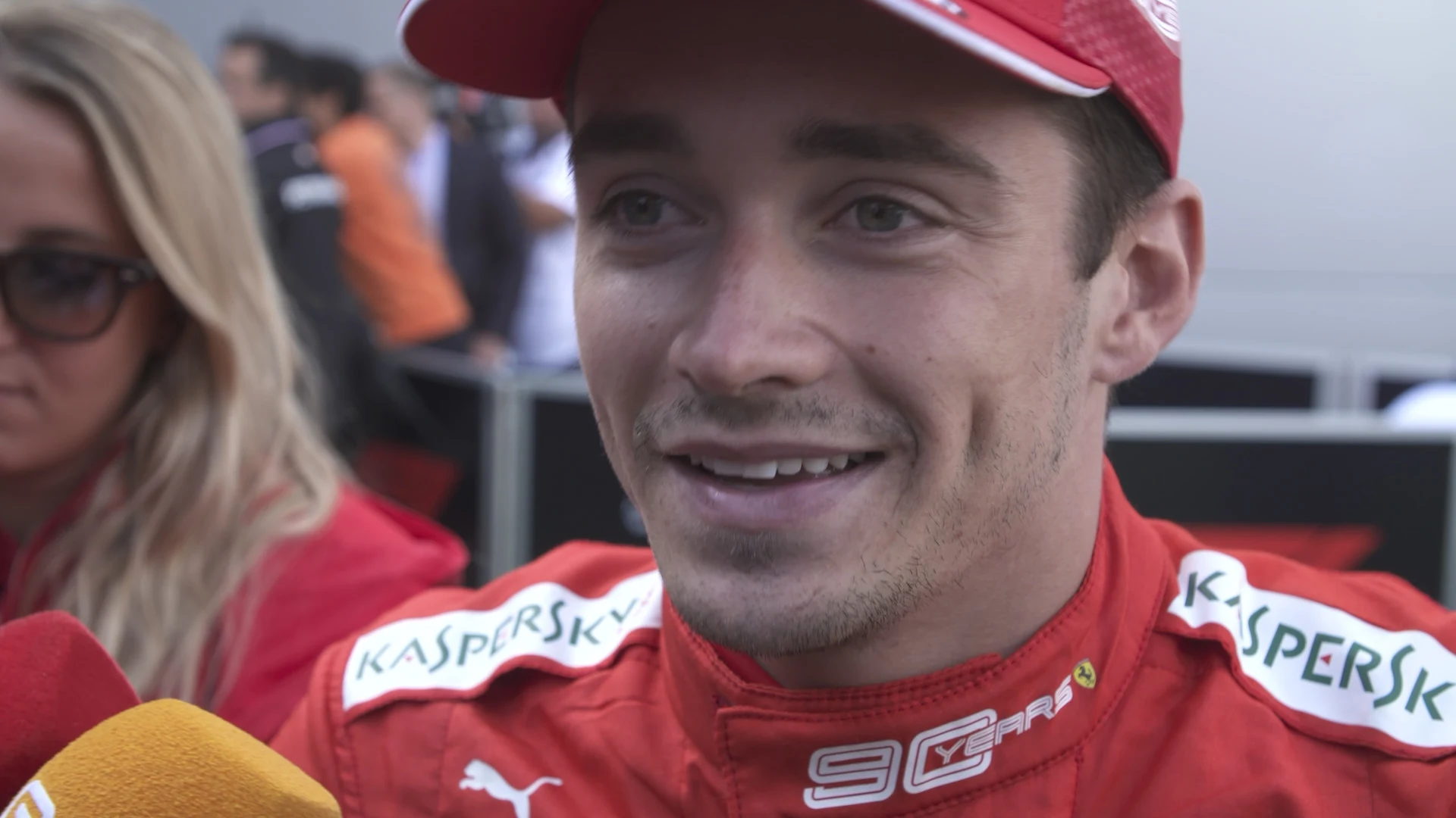 Charles Leclerc: 'I had Anthoine in my thoughts' today