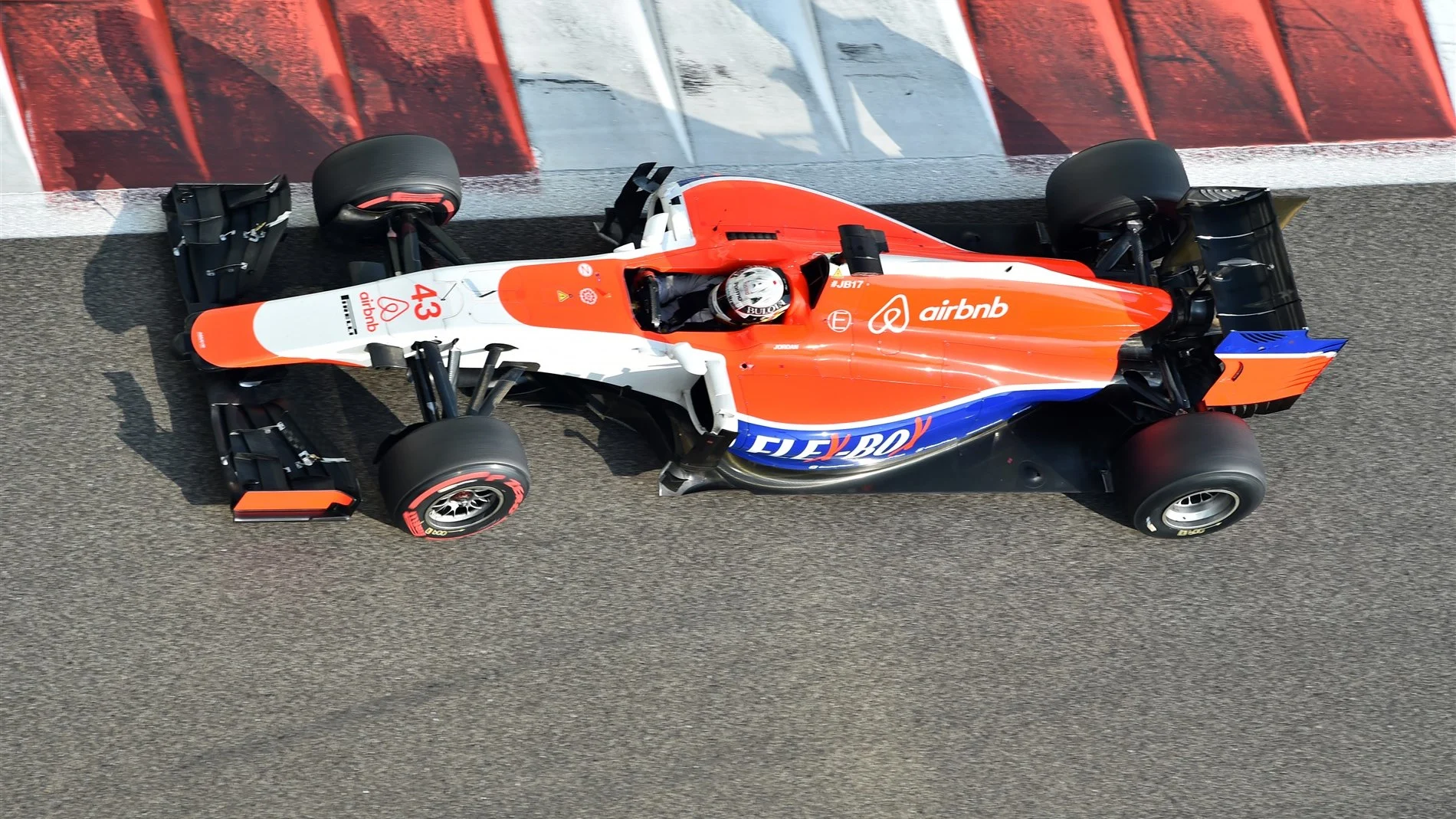 Jordan King (GBR) Manor GP Test Driver at Formula One Testing, Yas Marina Circuit, Abu Dhabi, UAE,