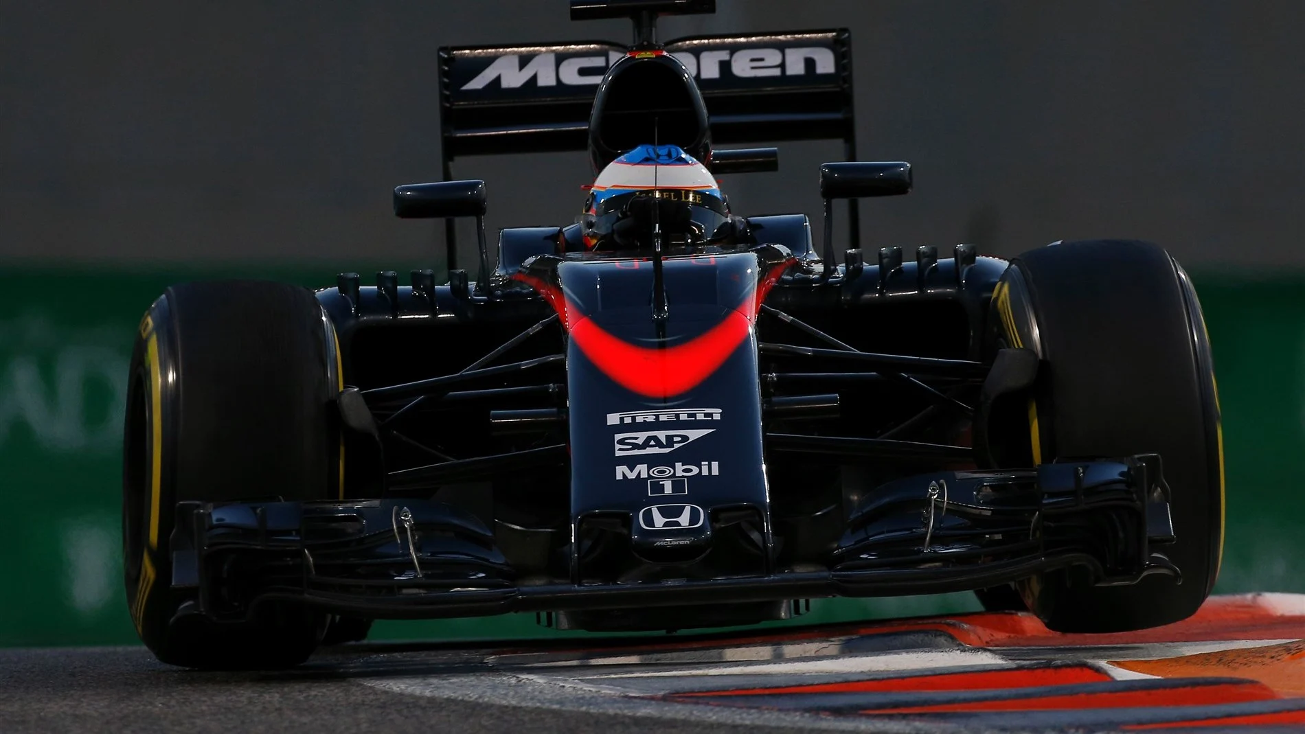 Fernando Alonso (ESP) McLaren MP4-30 at Formula One World Championship, Rd19, Abu Dhabi Grand Prix,