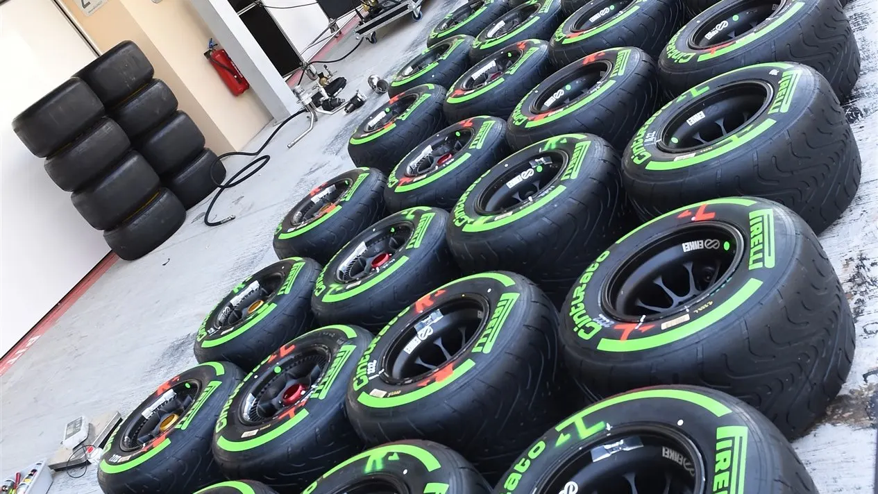 Pirelli tyres at Formula One World Championship, Rd19, Abu Dhabi Grand Prix, Preparations, Yas