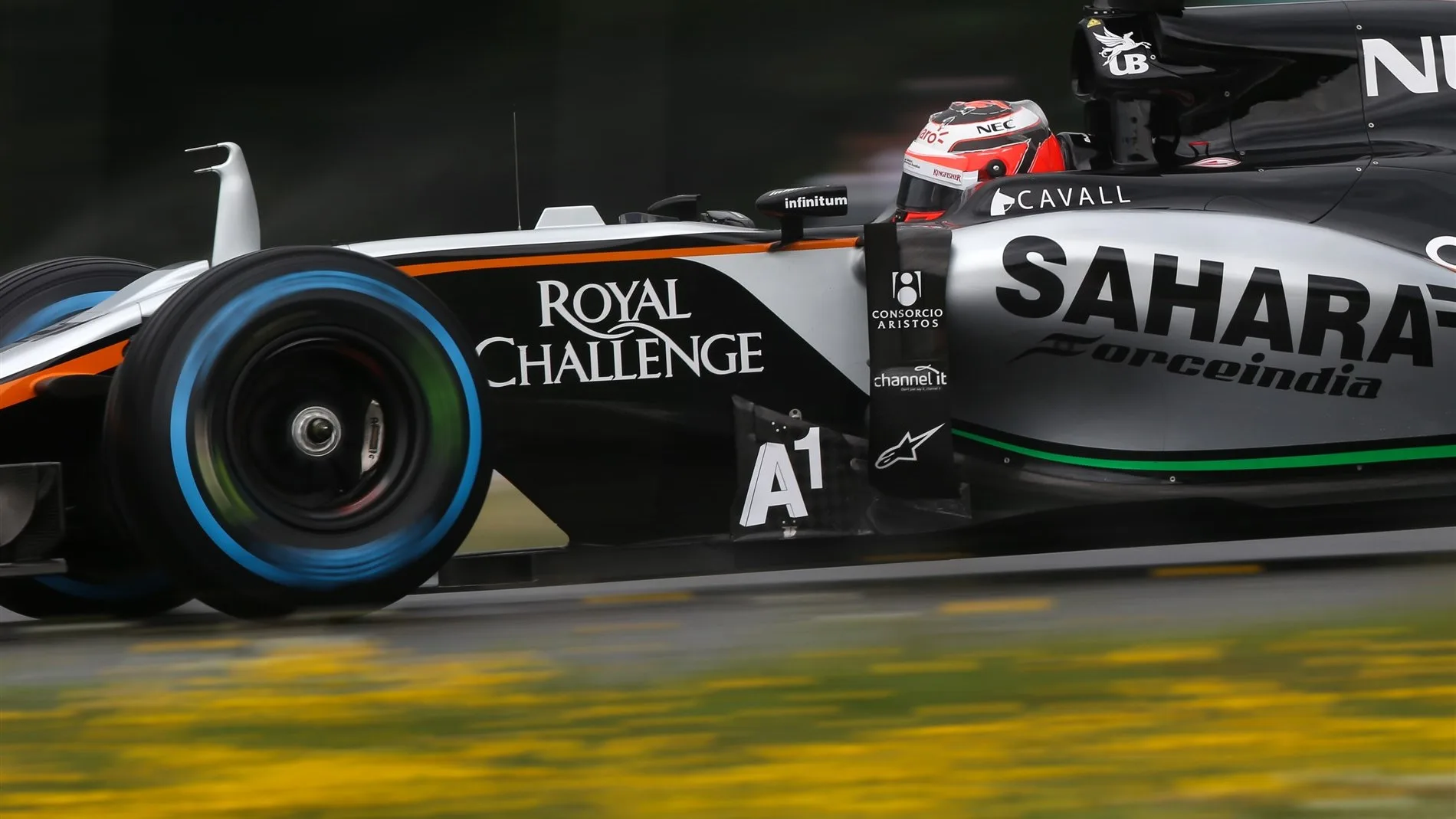 Nico Hulkenberg (GER) Force India VJM08  at Formula One World Championship, Rd8, Austrian Grand Prix, Qualifying, Spielberg, Austria, Saturday 20 June 2015. © Sutton Motorsport Images