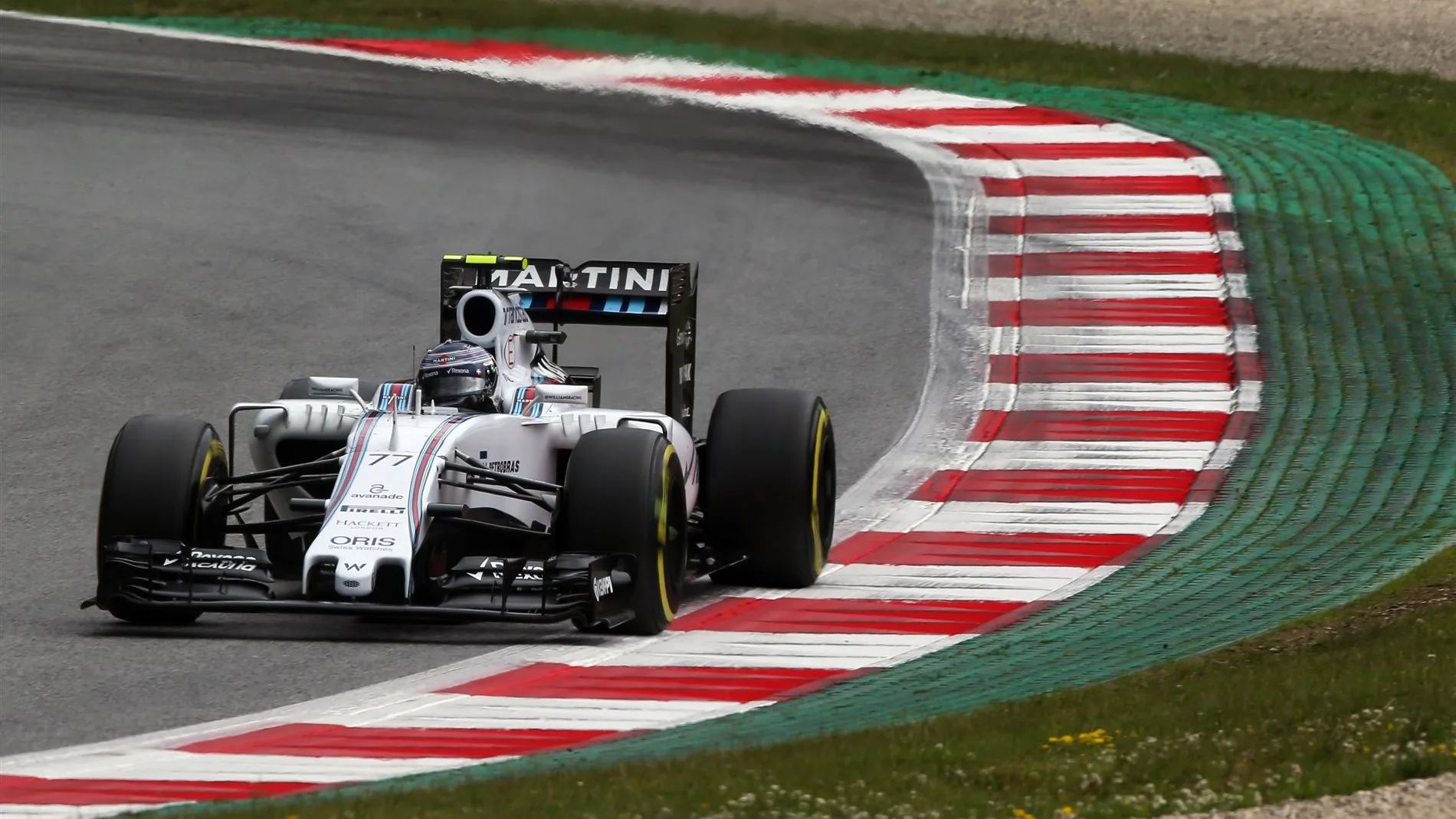 Valtteri Bottas (FIN) Williams FW37 at Formula One World Championship, Rd8, Austrian Grand Prix,