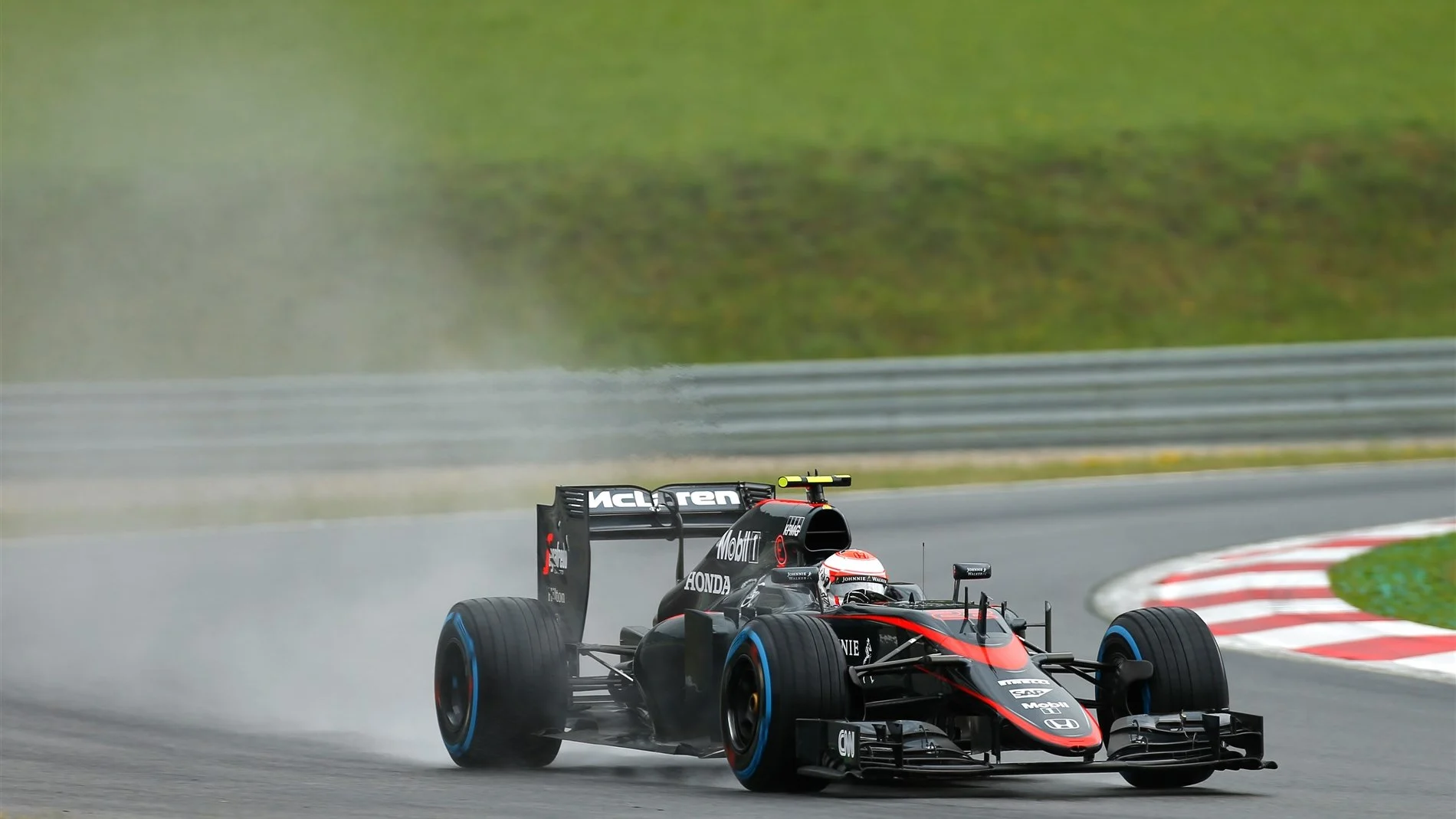 Jenson Button (GBR) McLaren MP4-30 at Formula One World Championship, Rd8, Austrian Grand Prix,